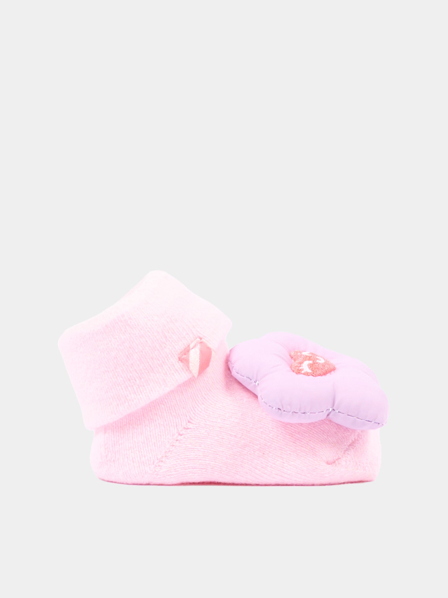 Babbucce rosa per neonata con fiore,Billieblush,U22594 475