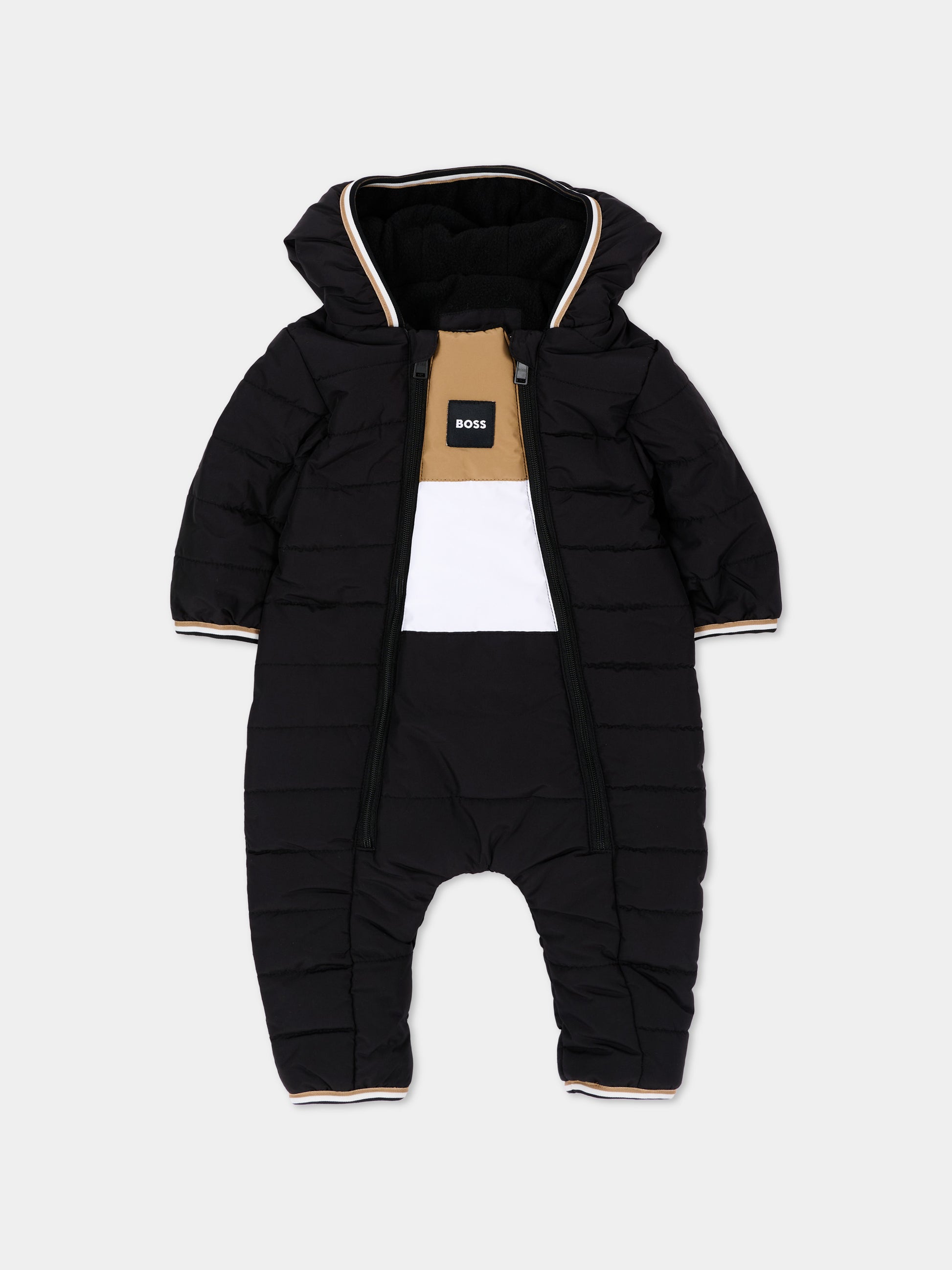 Piumino per neonato con logo,Boss,J53318 09B