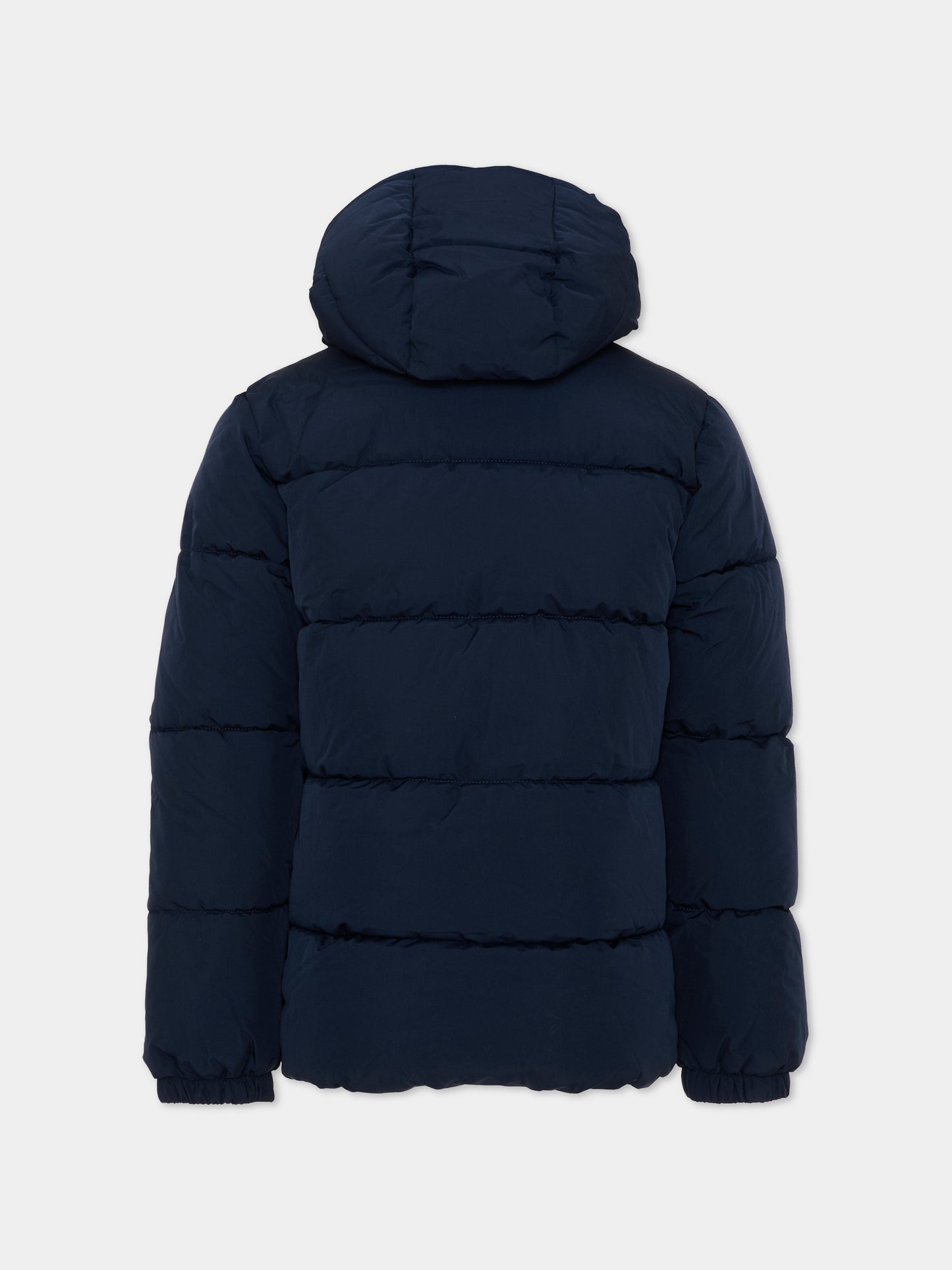 Piumini blu per bambino con logo,Boss,J53437 849