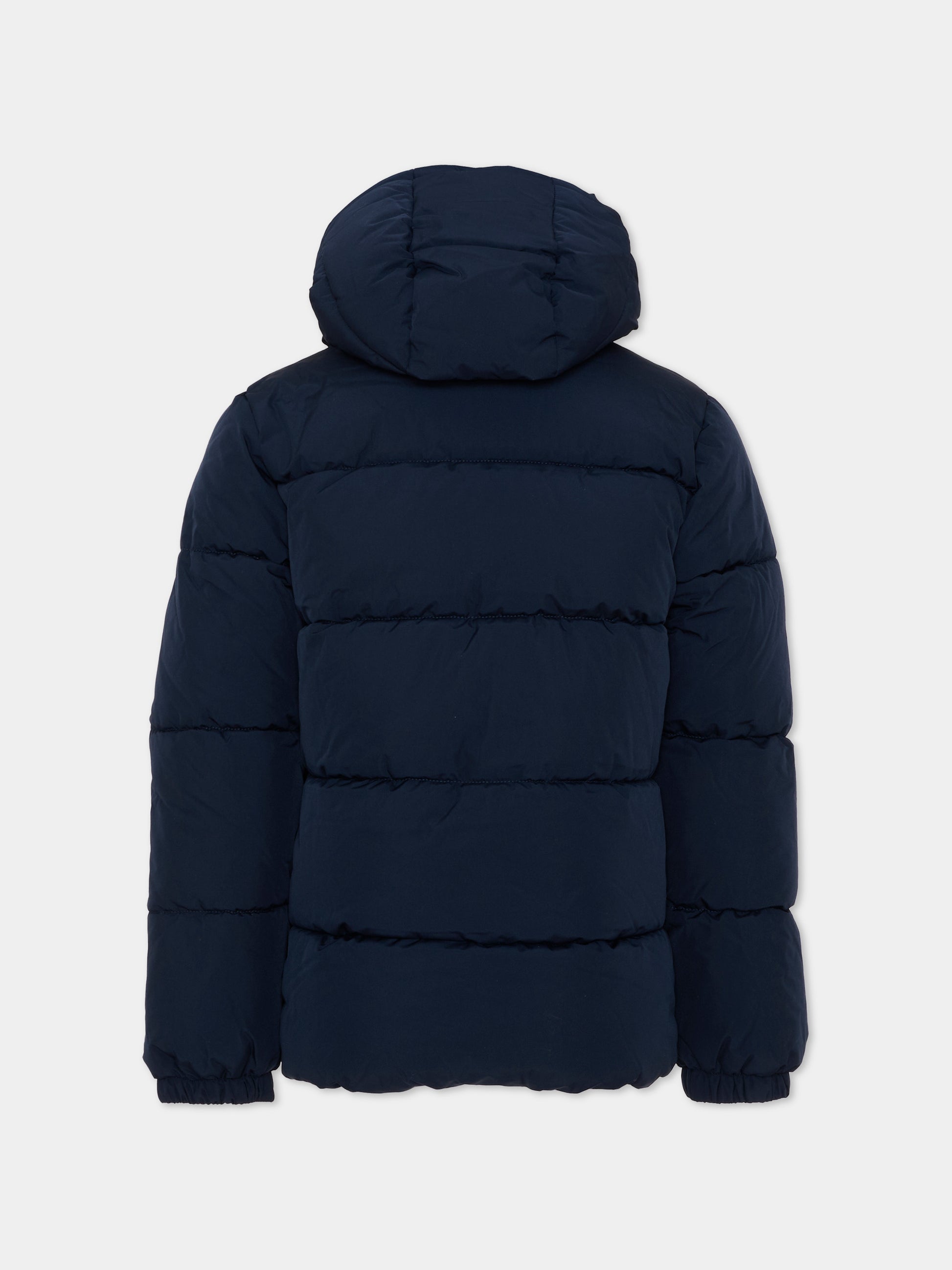 Piumini blu per bambino con logo,Boss,J53437 849