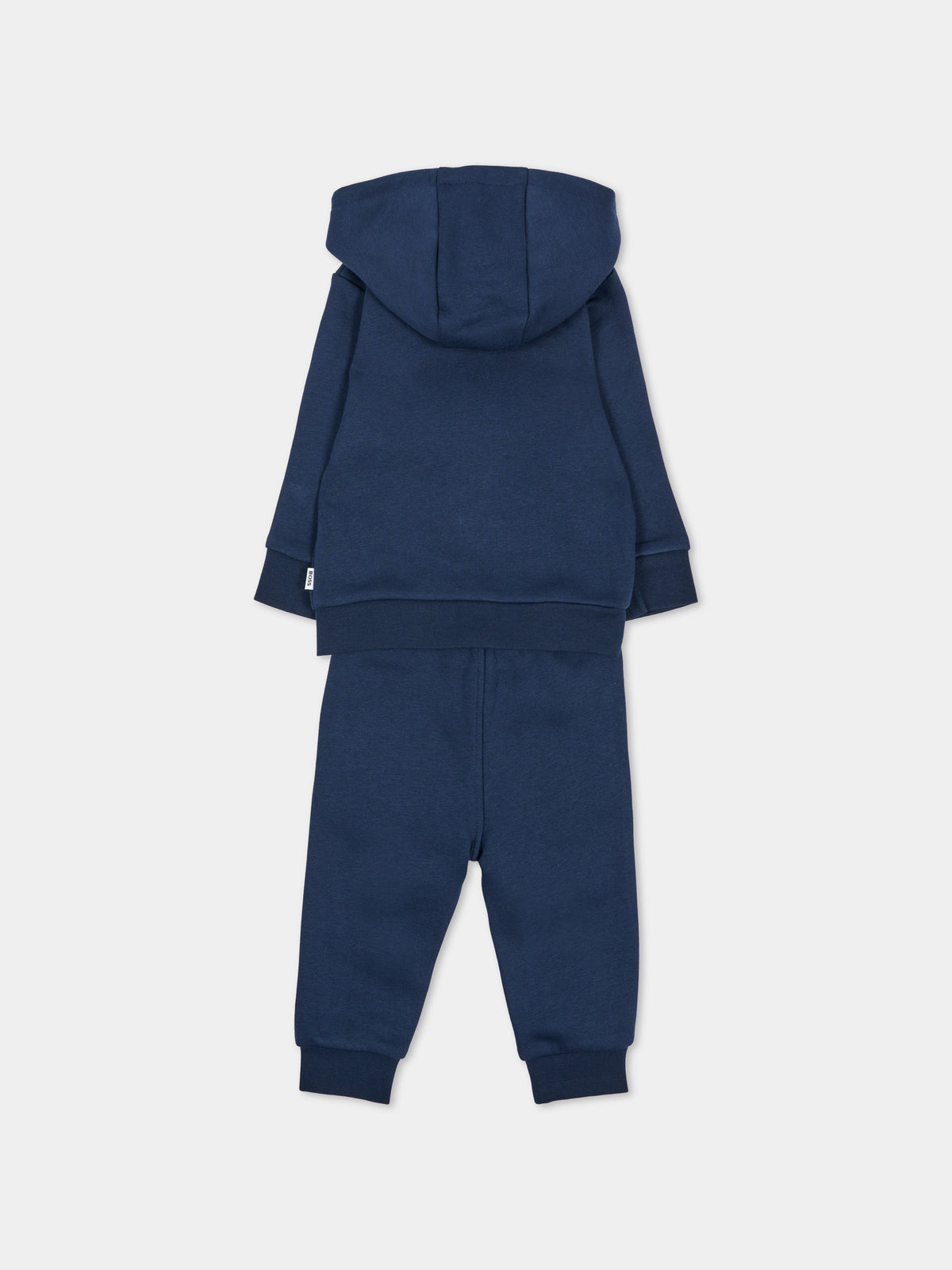 Completo sportivo lungo blu per neonato,Boss,J53512 849