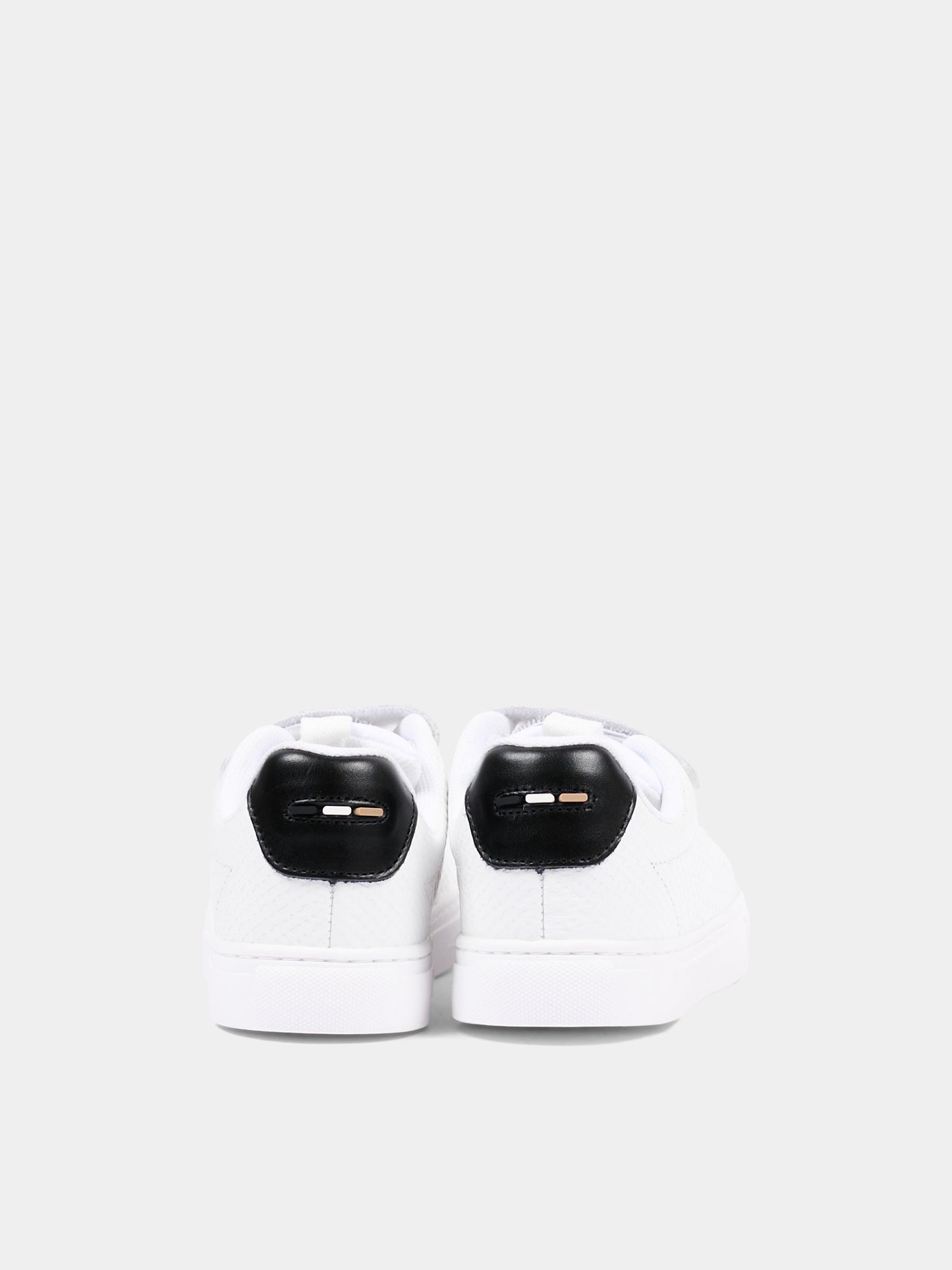 Sneakers bianche per bambino con logo,Boss,J53540 10P