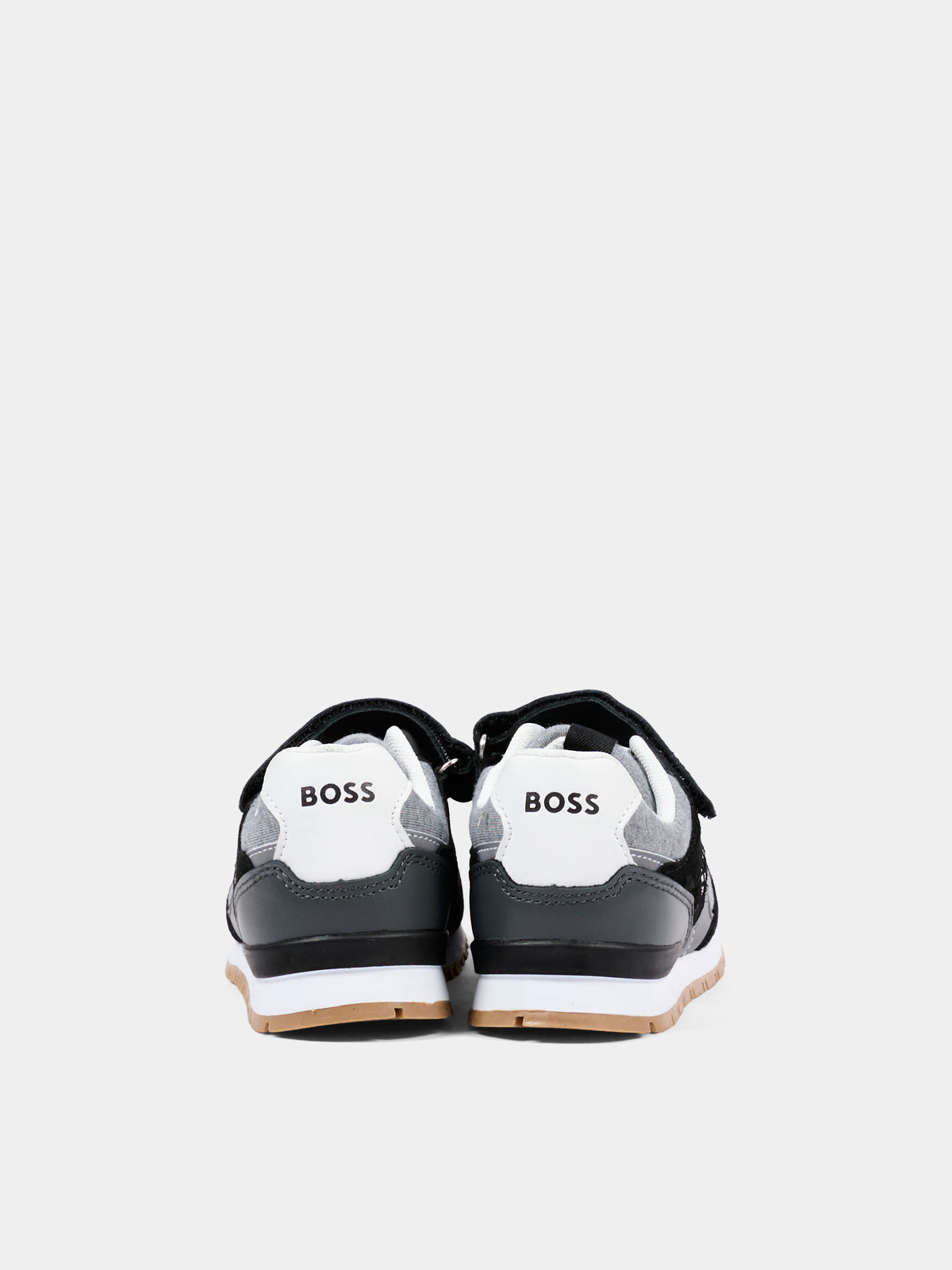 Sneakers nere per bambino con logo,Boss,J53544 09B