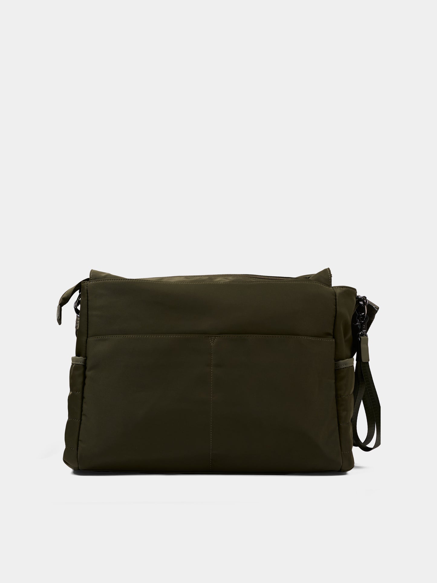 Borsa mamma verde per neonati con logo,Boss,J53562 63D