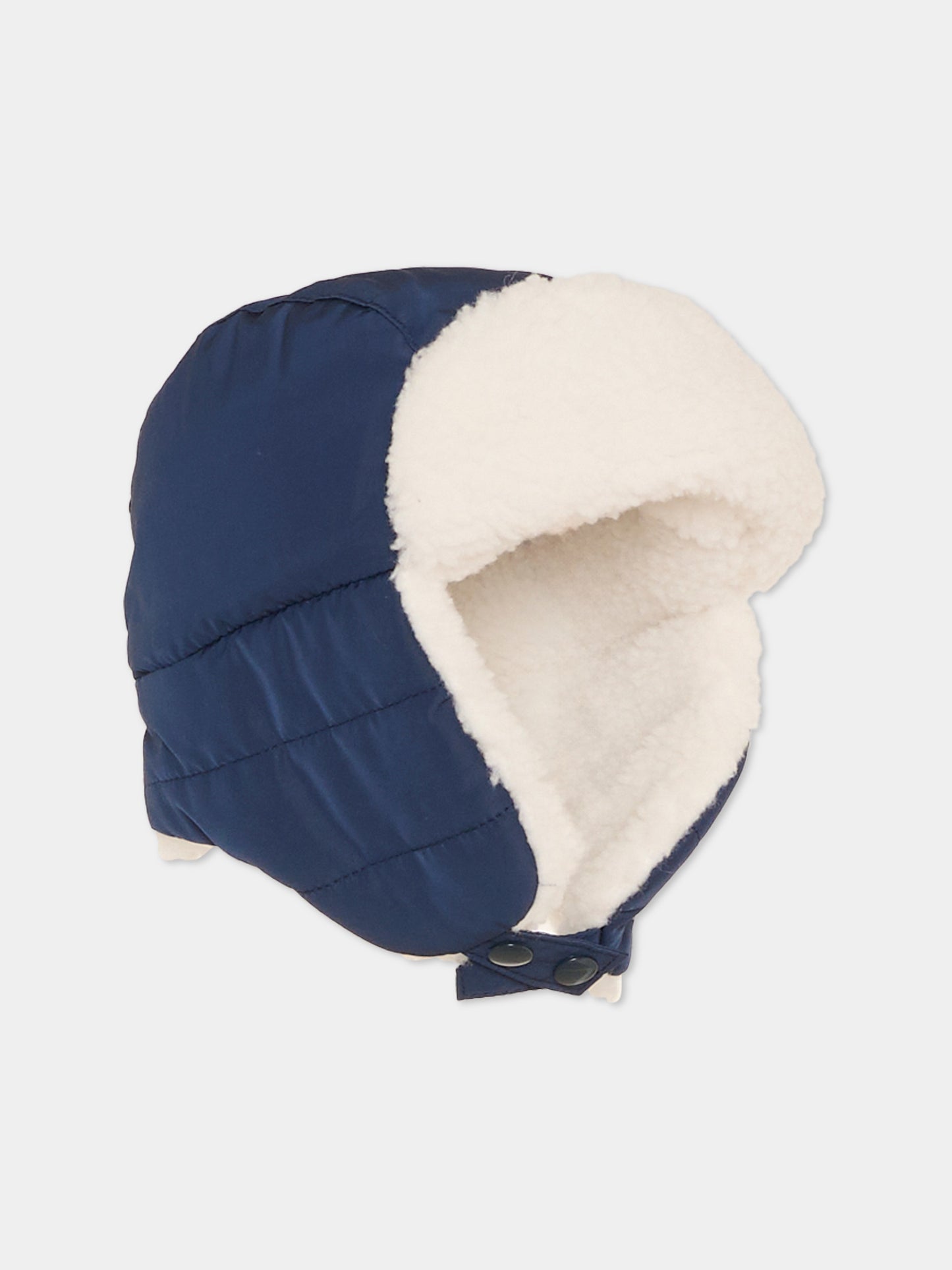 Cappello blu per neonato con paraorecchie,Boss,J53588 849