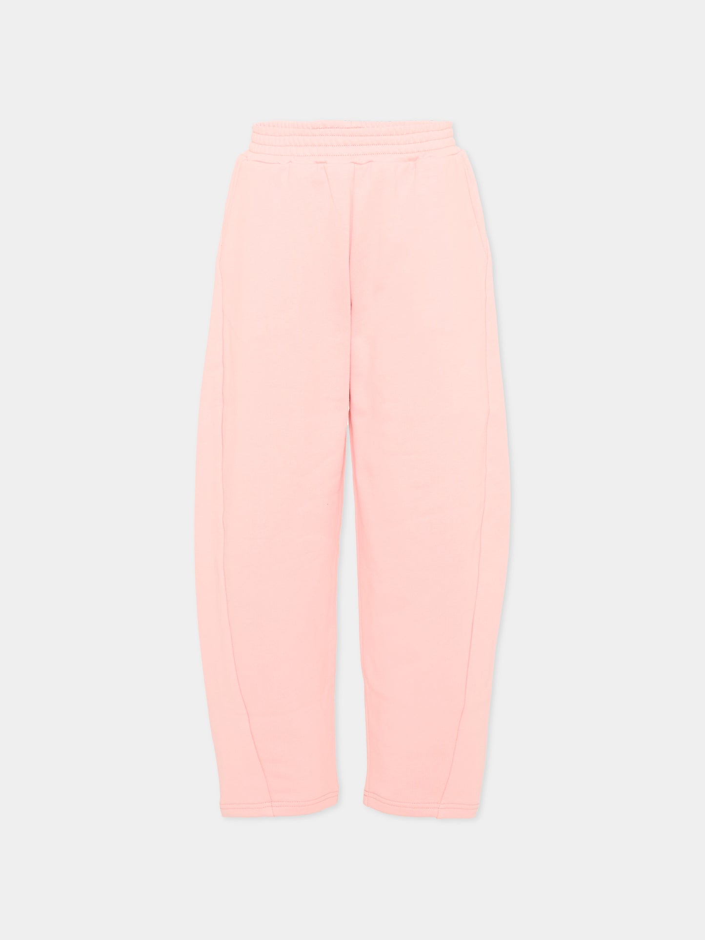 Pantalone rosa per bambina con logo,Givenchy Kids,H31336 46G