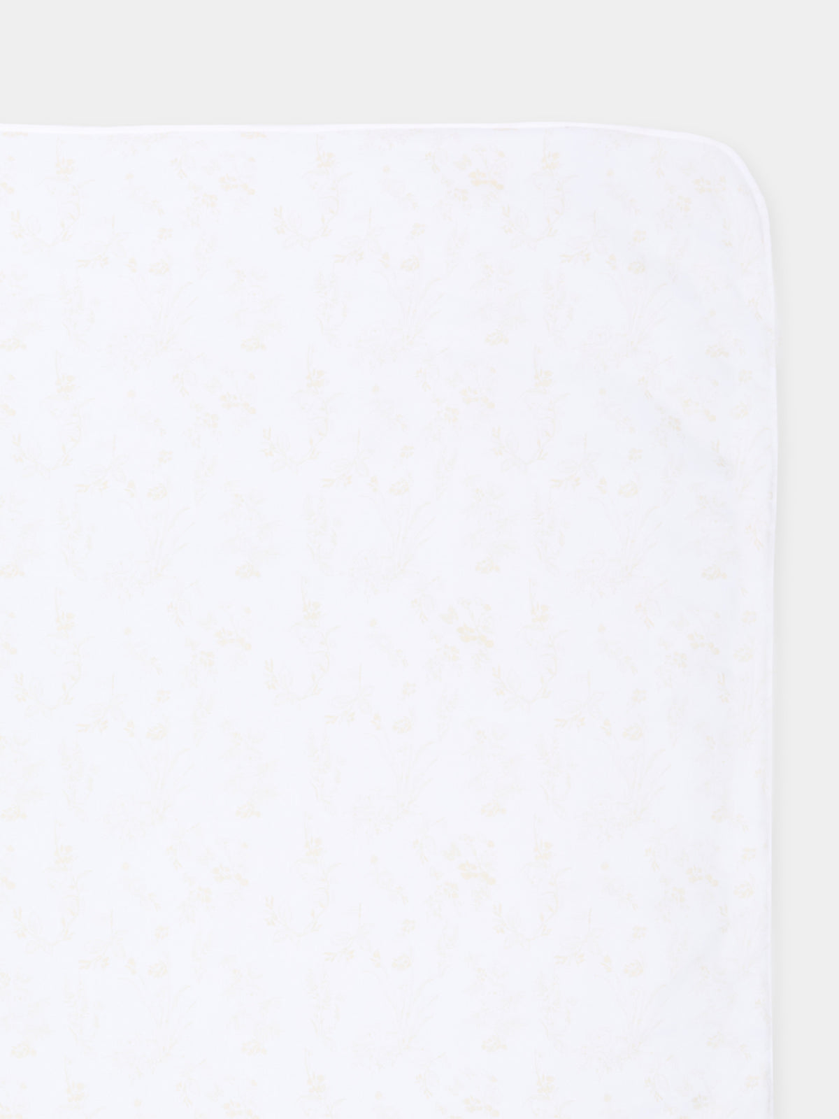 Coperta bianca per neonati con stampa,Givenchy Kids,H31530 N02