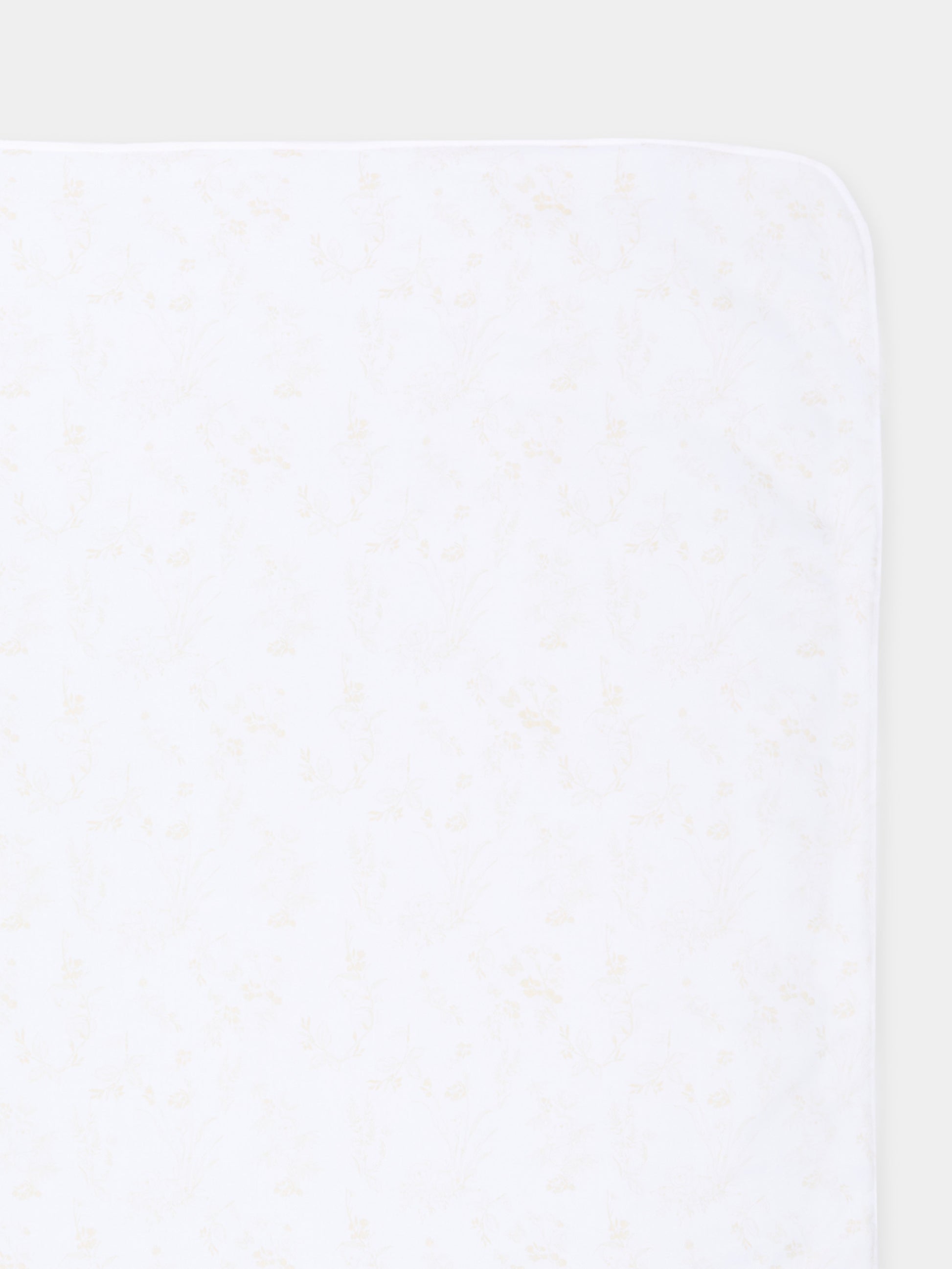 Coperta bianca per neonati con stampa,Givenchy Kids,H31530 N02
