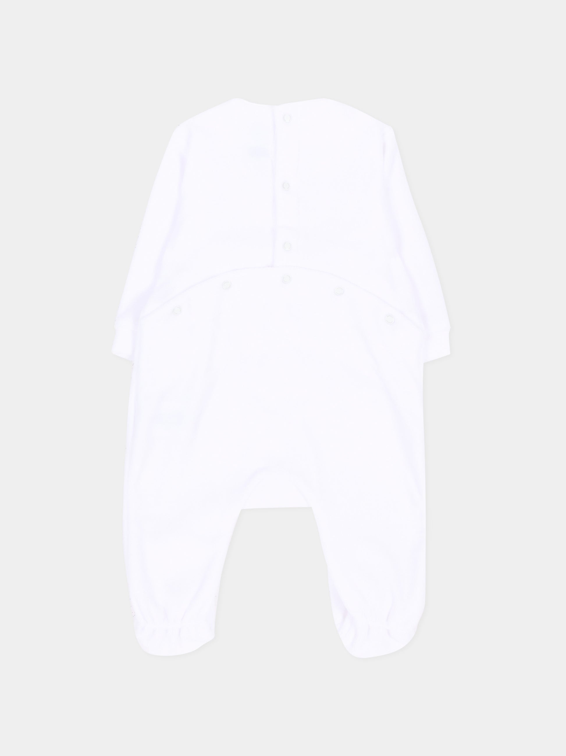 Set Tutine bianco per neonata in ciniglia,Givenchy Kids,H31540 10P