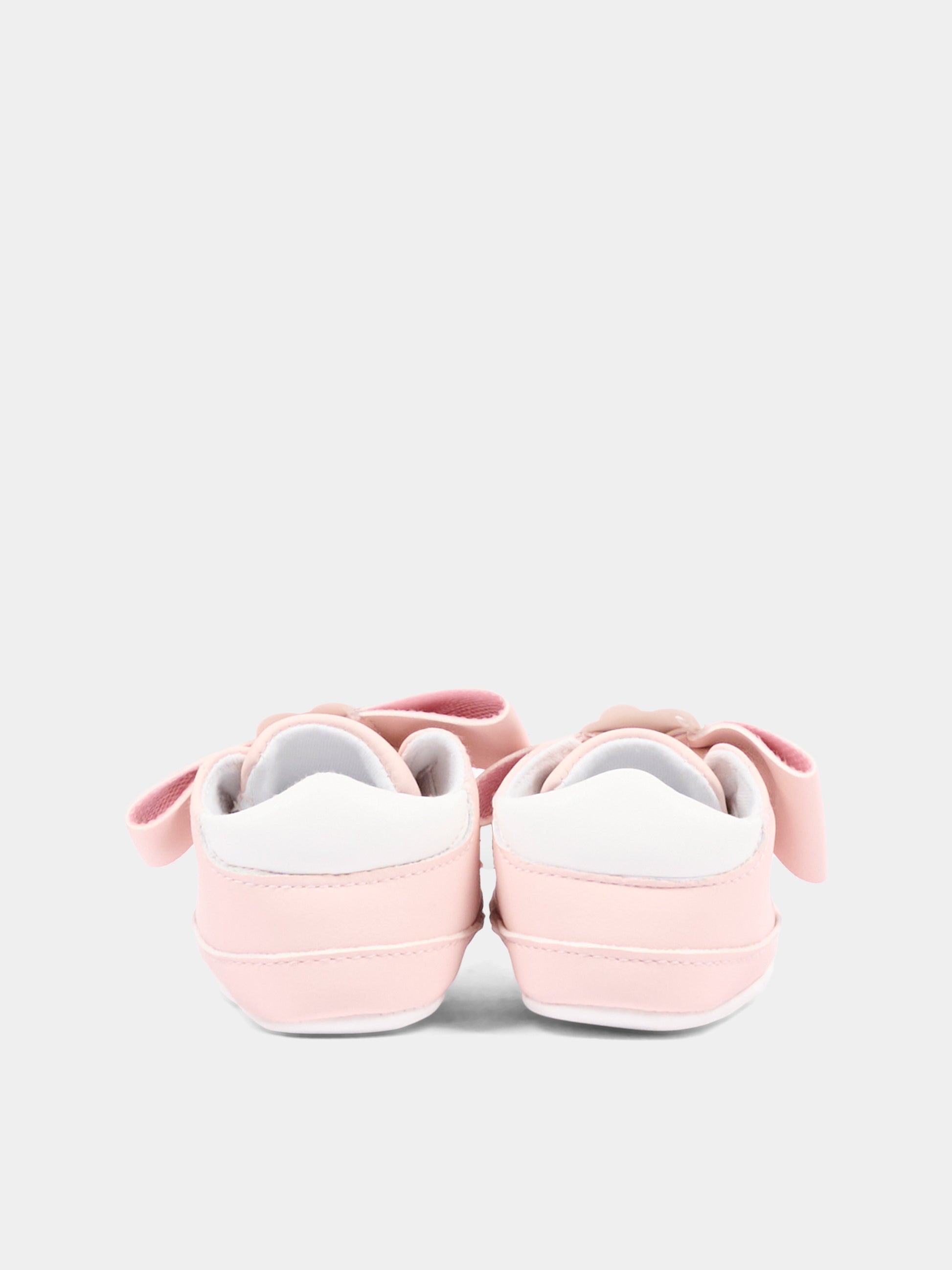 Sneakers rosa per neonata con Ikonik Karl,Karl Lagerfeld Kids,Z31412 46M