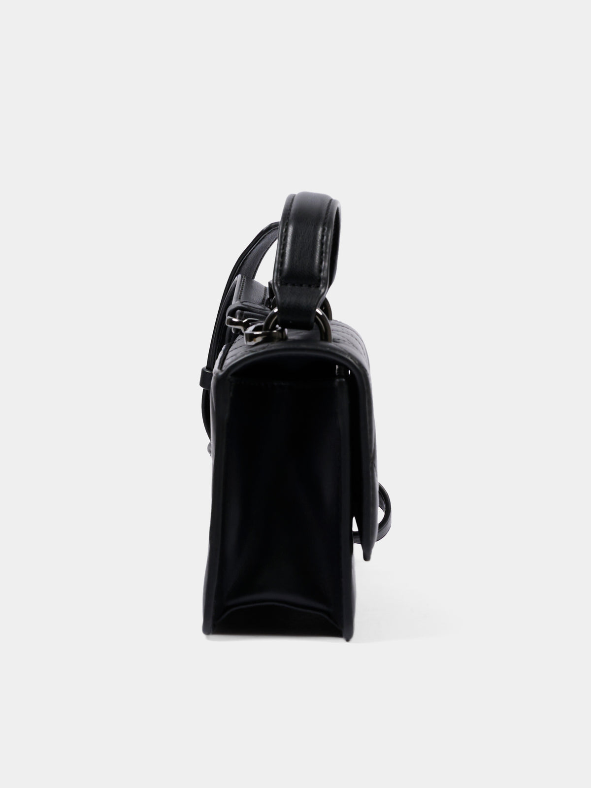 Borsa nera con Ikonik Karl,Karl Lagerfeld Kids,Z31433 09B