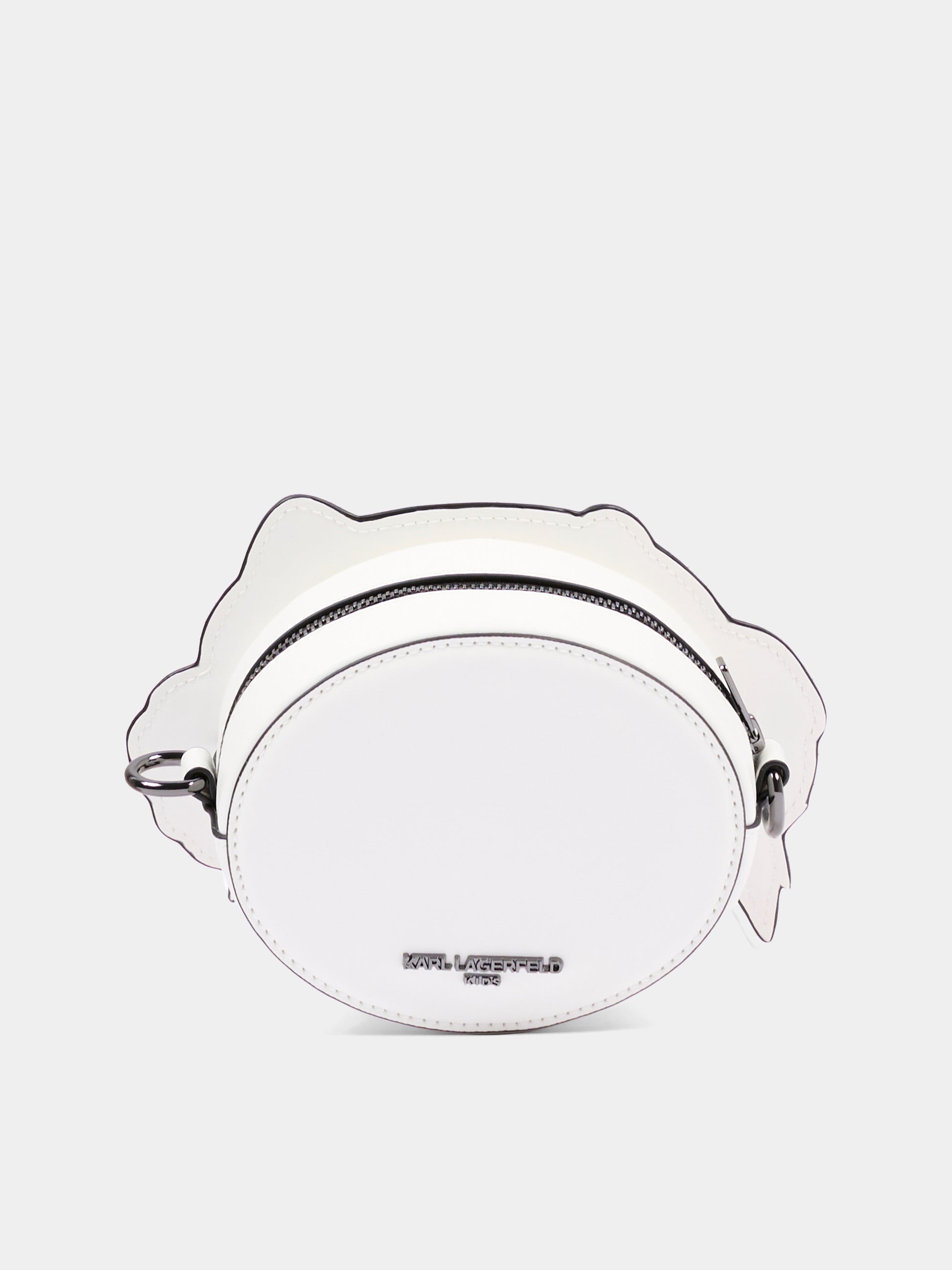 Borsa bianca per bambina con Choupette,Karl Lagerfeld Kids,Z31436 10P