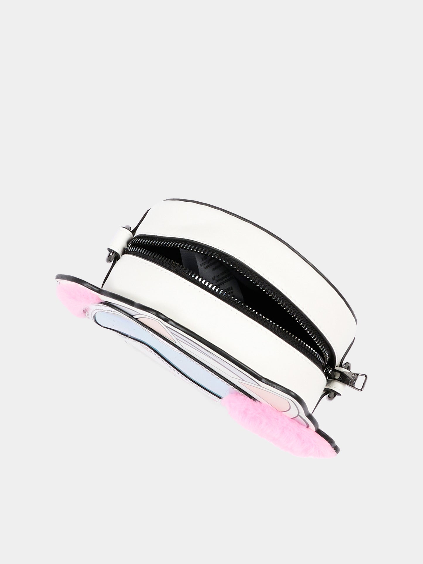 Borsa bianca per bambina con Choupette,Karl Lagerfeld Kids,Z31436 10P