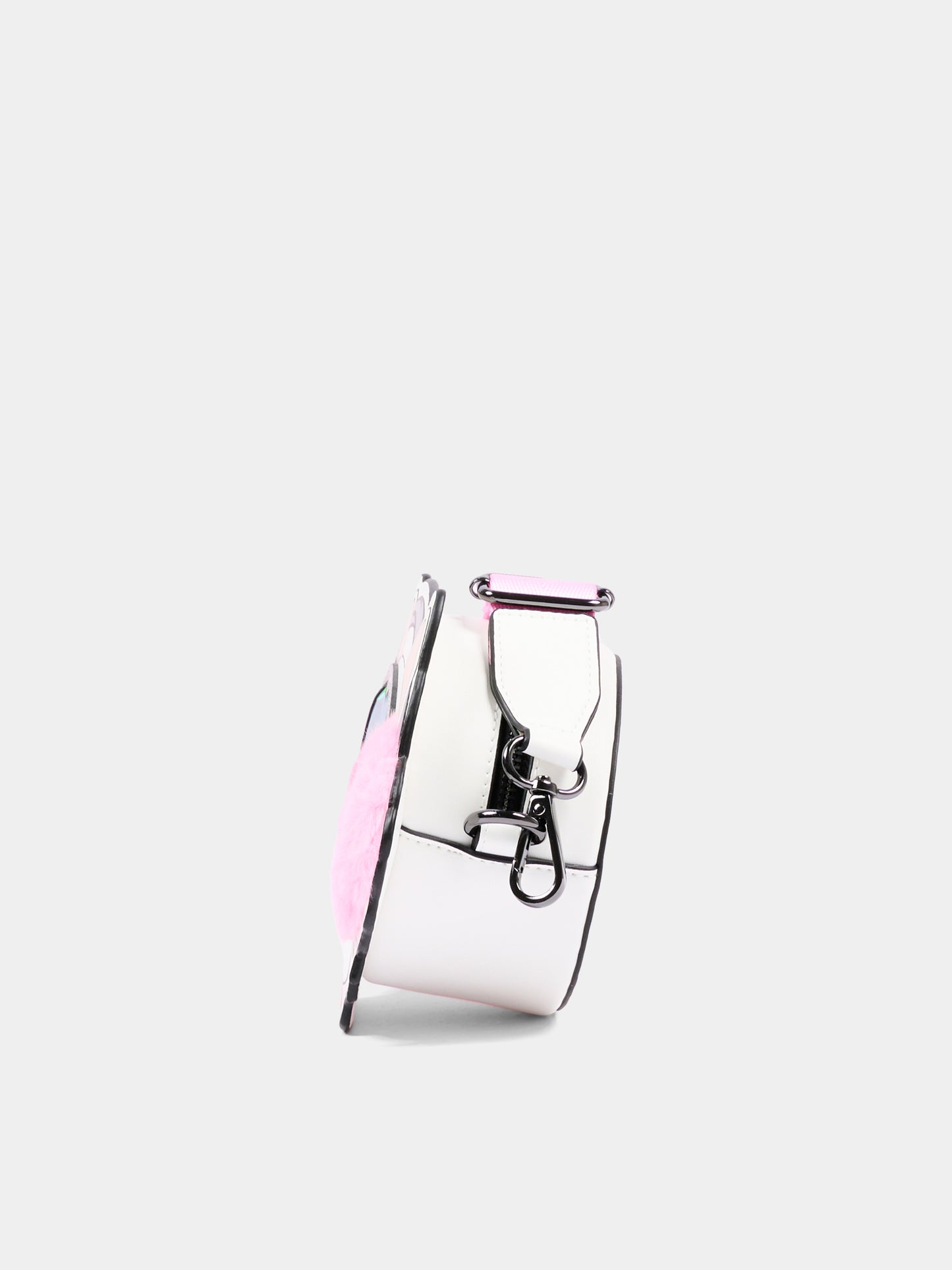 Borsa bianca per bambina con Choupette,Karl Lagerfeld Kids,Z31436 10P