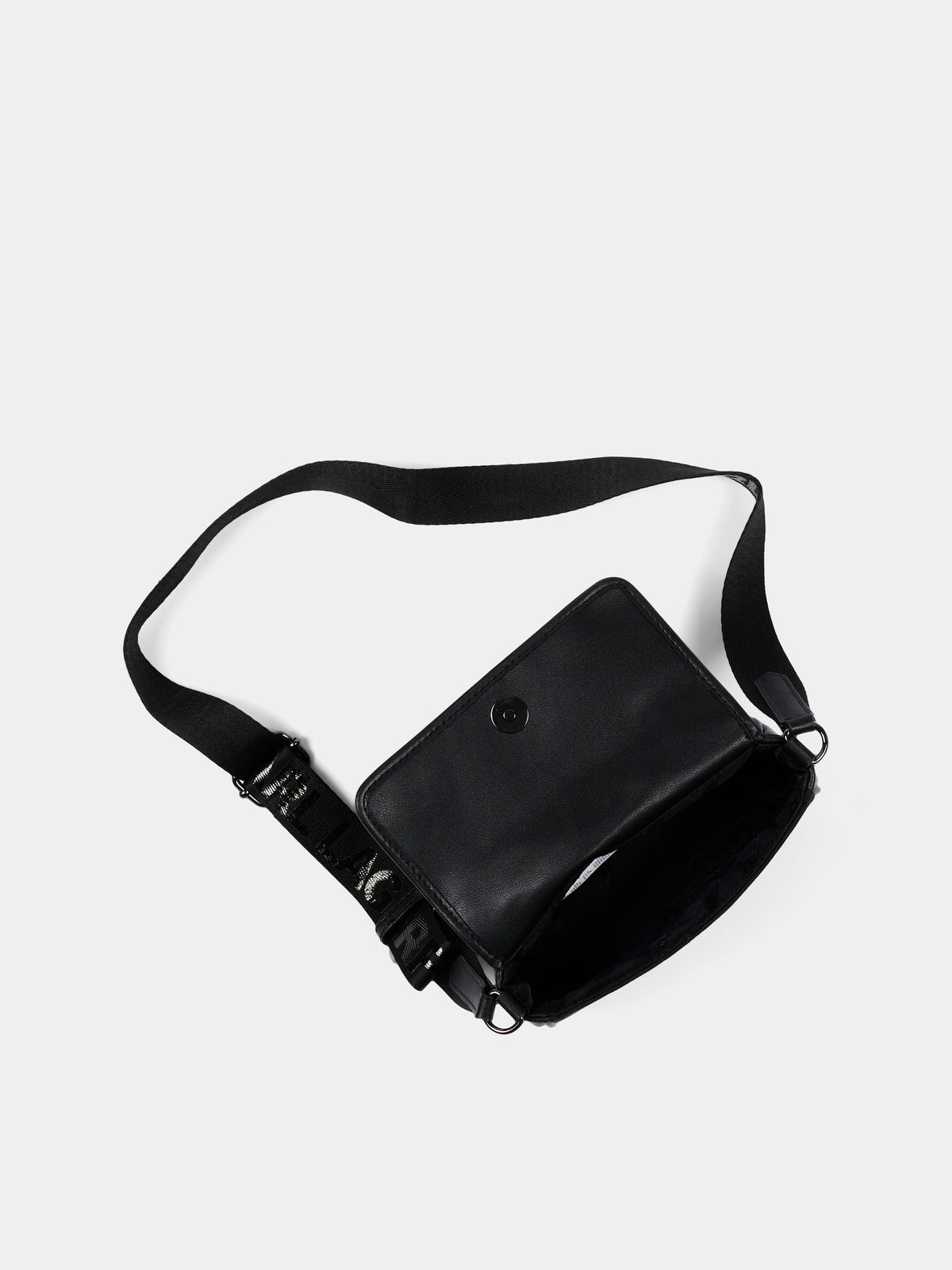 Borsa nera per bambina con logo,Karl Lagerfeld Kids,Z31437 09B