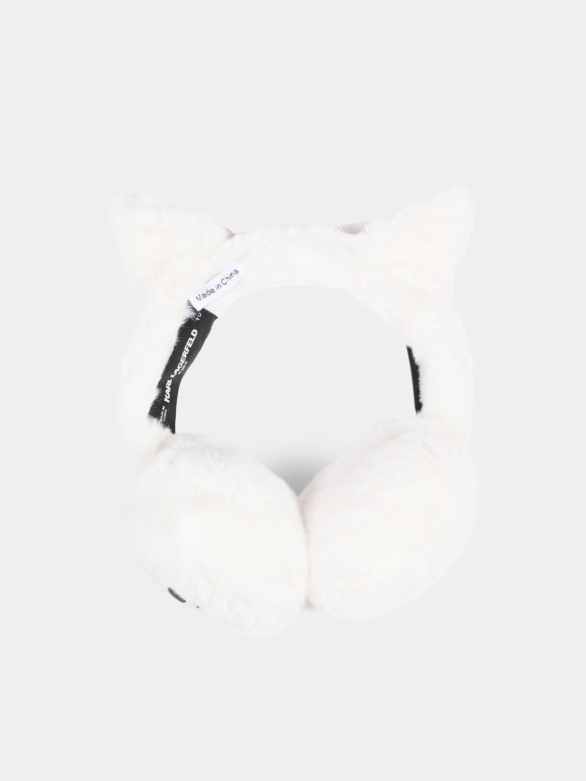 Cerchietti bianchi con Ikonik Karl,Karl Lagerfeld Kids,Z31455 10P