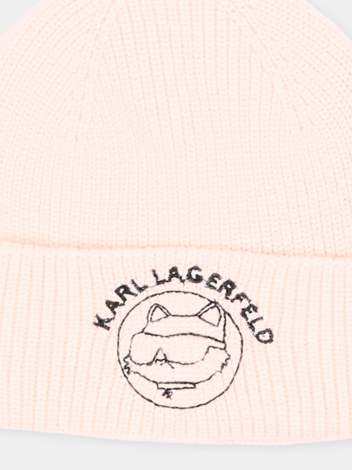 Set Accessori rosa per neonata con logo,Karl Lagerfeld Kids,Z31459 46M