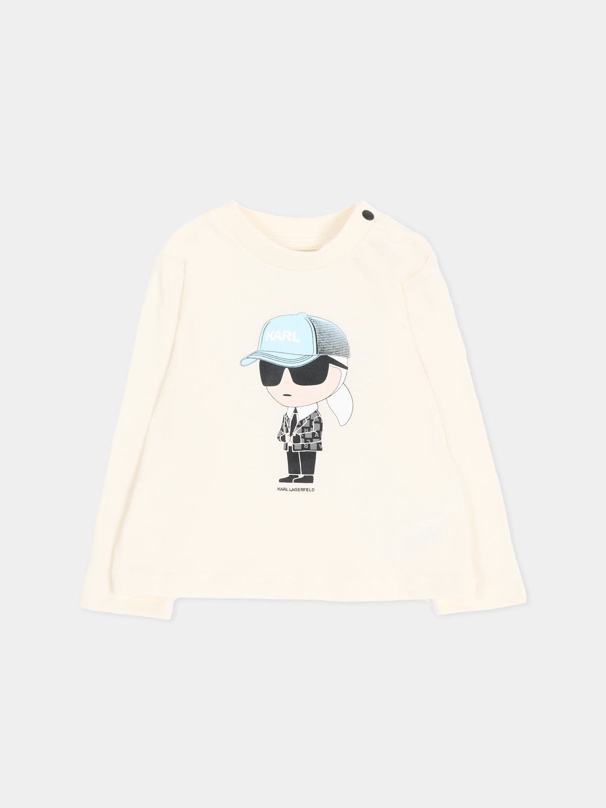 Completo sportivo lungo multicolor per neonato con logo,Karl Lagerfeld Kids,Z31484 M41
