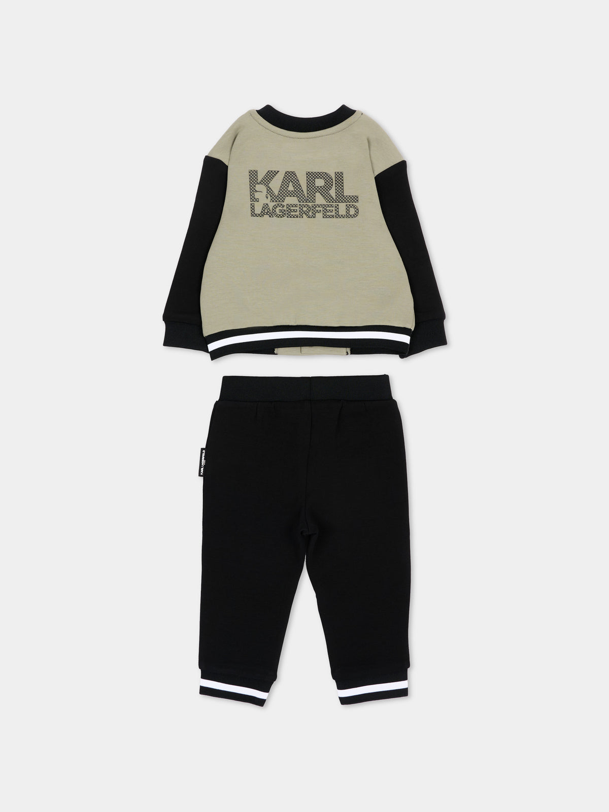Completo sportivo multicolor per neonato con logo,Karl Lagerfeld Kids,Z31492 U60
