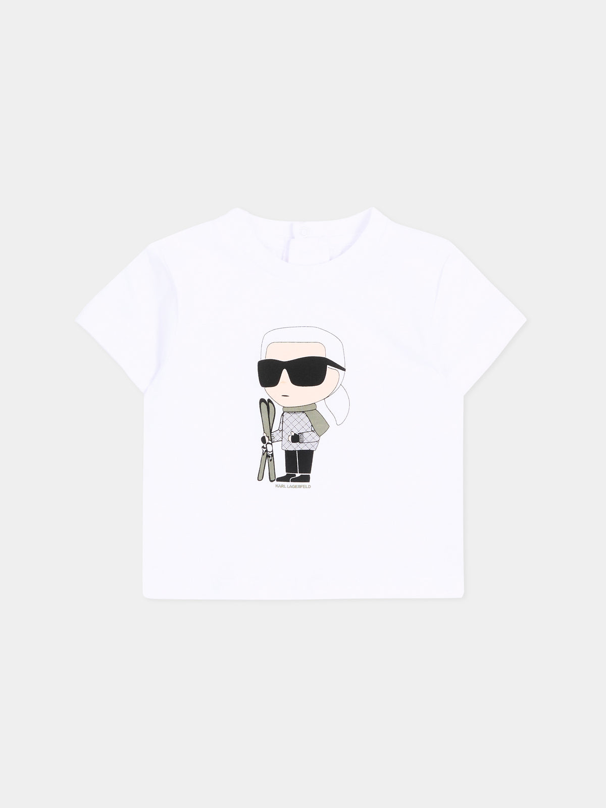 Completo sportivo multicolor per neonato con logo,Karl Lagerfeld Kids,Z31492 U60