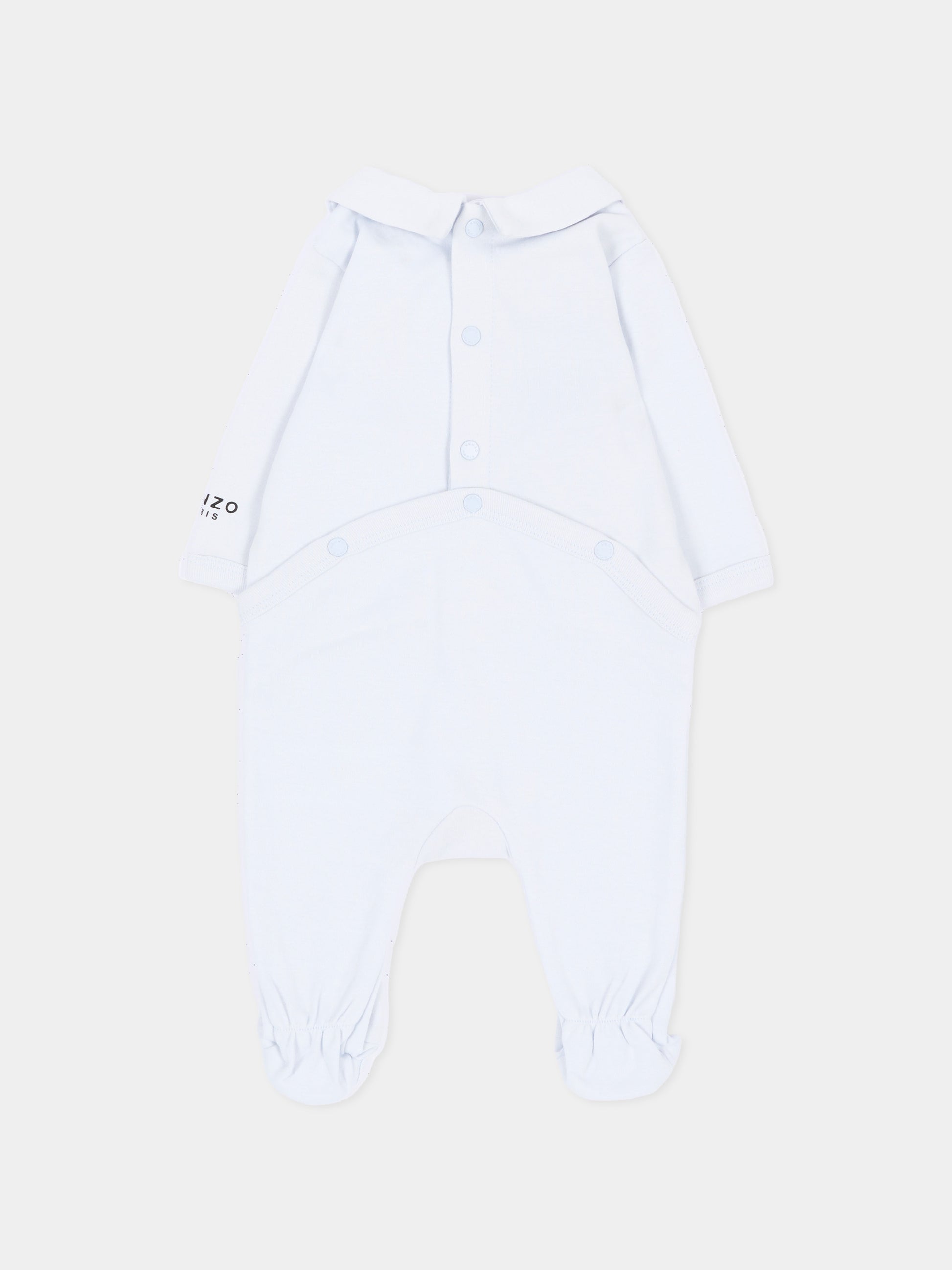 Set tutine per neonato con logo e tigre,Kenzo Kids,K62067 77M