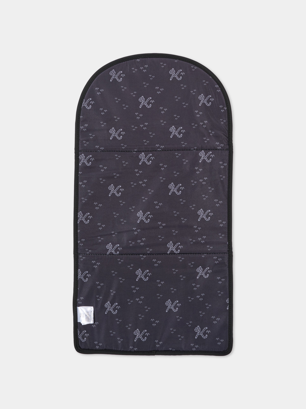 Borsa mamma nera per neonati con logo,Kenzo Kids,K62076 095