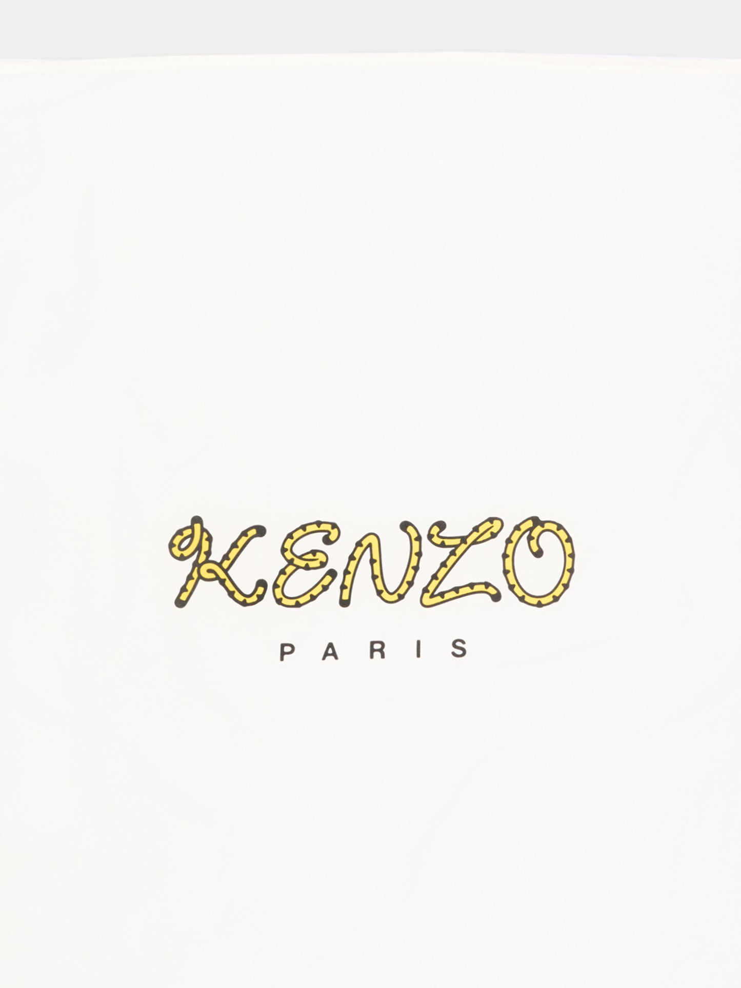 Coperta avorio per neonato con logo,Kenzo Kids,K62080 117