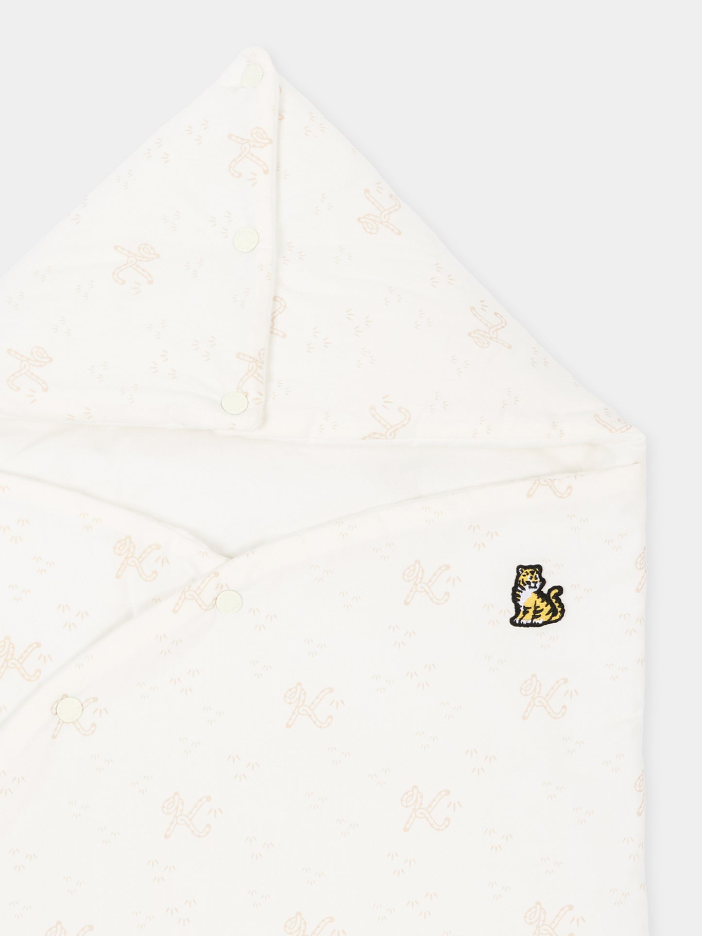 Sacco nanna avorio per neonati con tigre,Kenzo Kids,K62081 117
