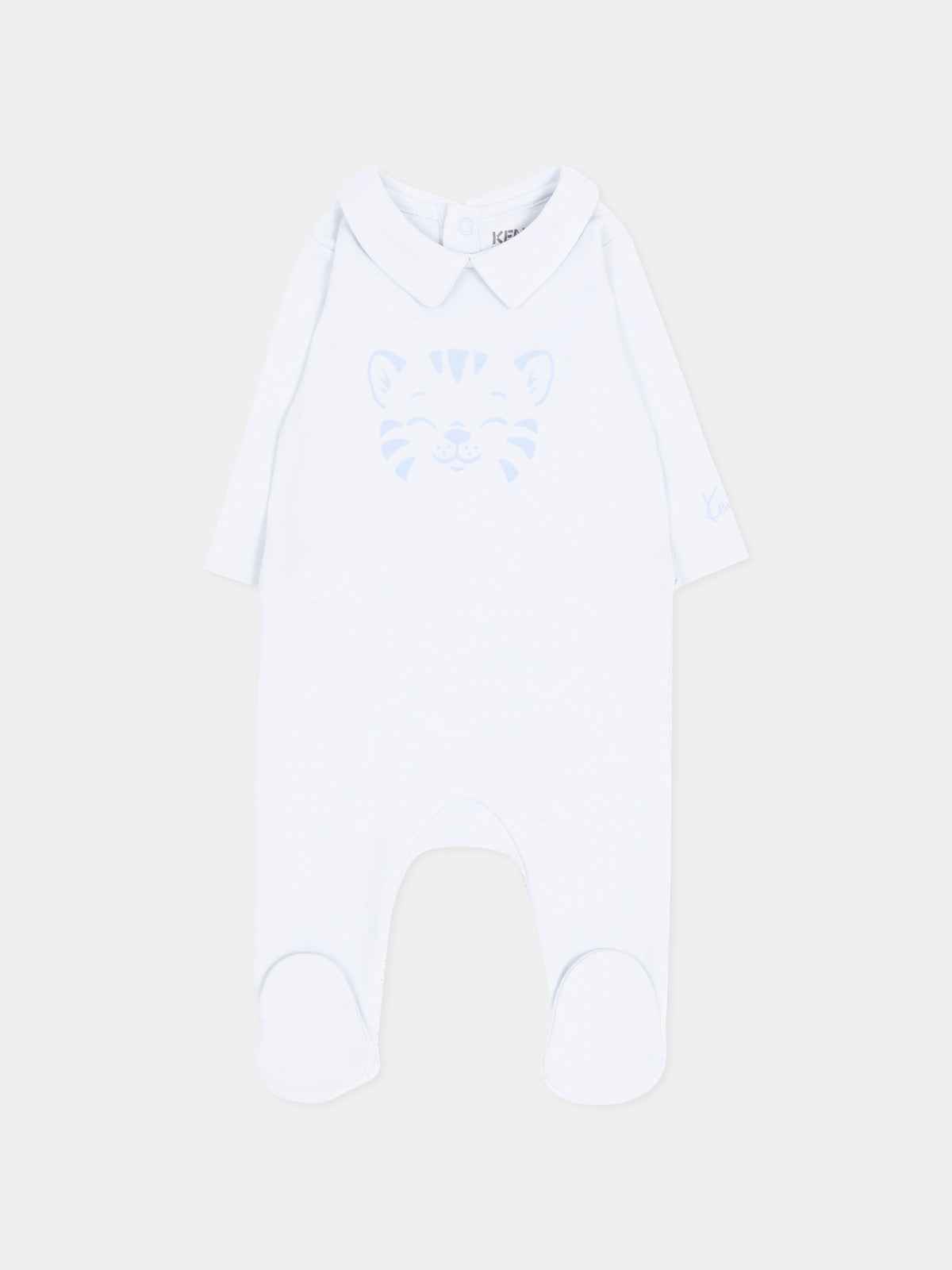 Tutina celeste per neonato Tiger,Kenzo Kids,K62085 77M