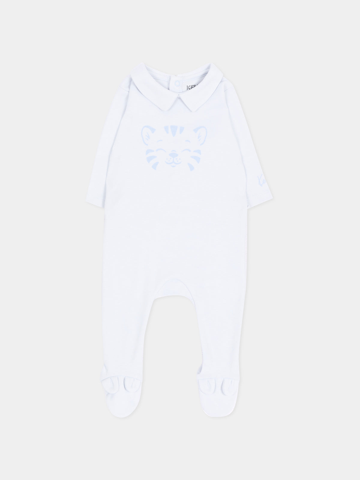 Tutina celeste per neonato Tiger,Kenzo Kids,K62085 77M
