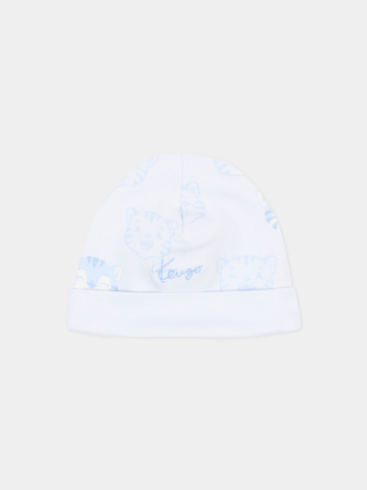 Set Tutine celeste per neonato Tiger,Kenzo Kids,K62086 77M