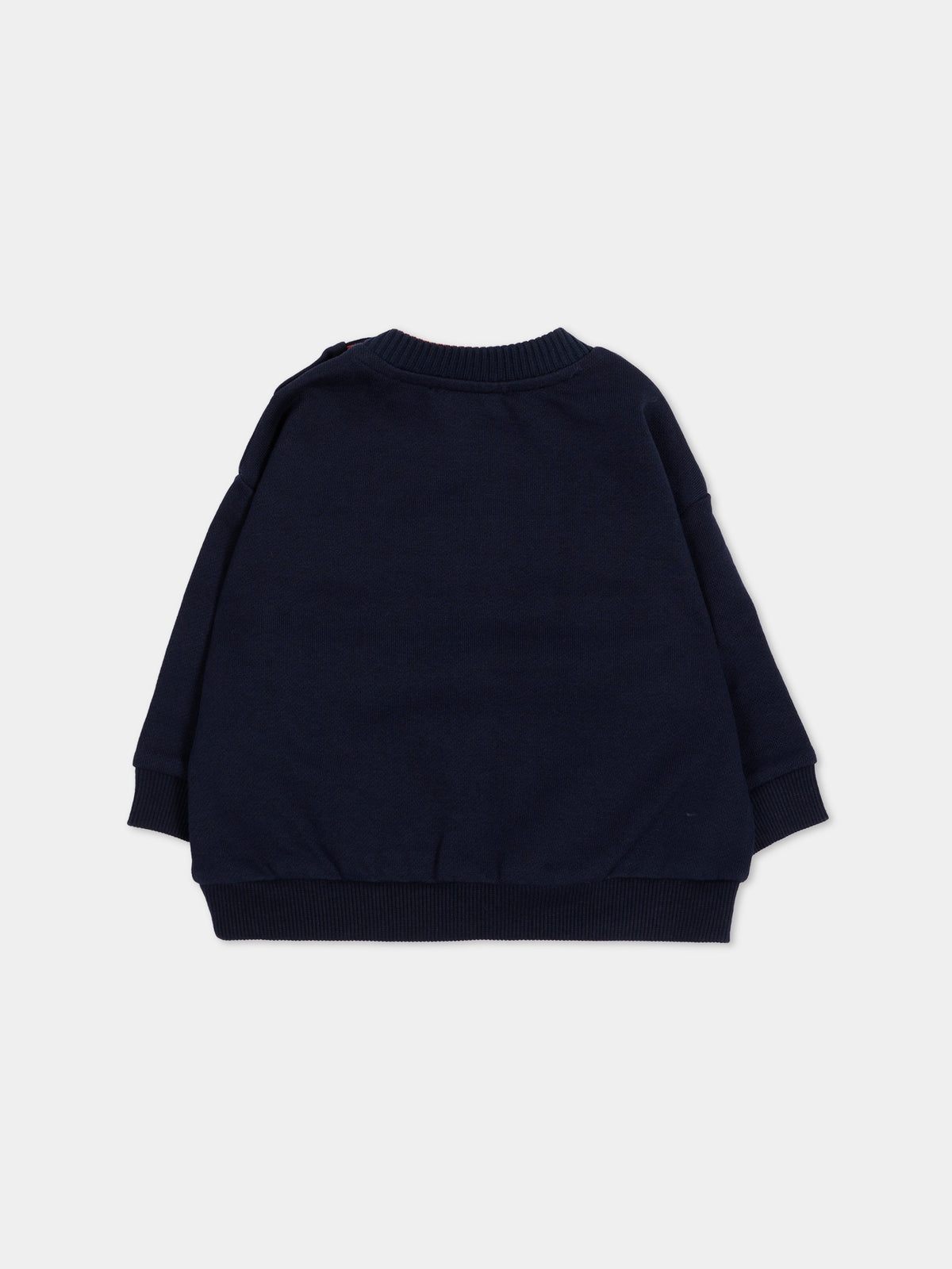 Felpa blu per neonato con tigre,Kenzo Kids,K62134 845