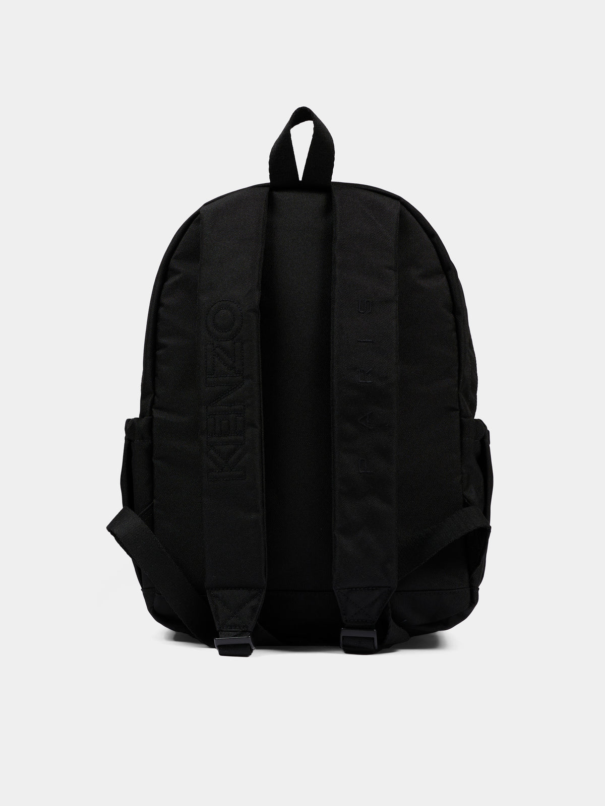 Zaino nero con ricamo logo,Kenzo Kids,K62155 09B