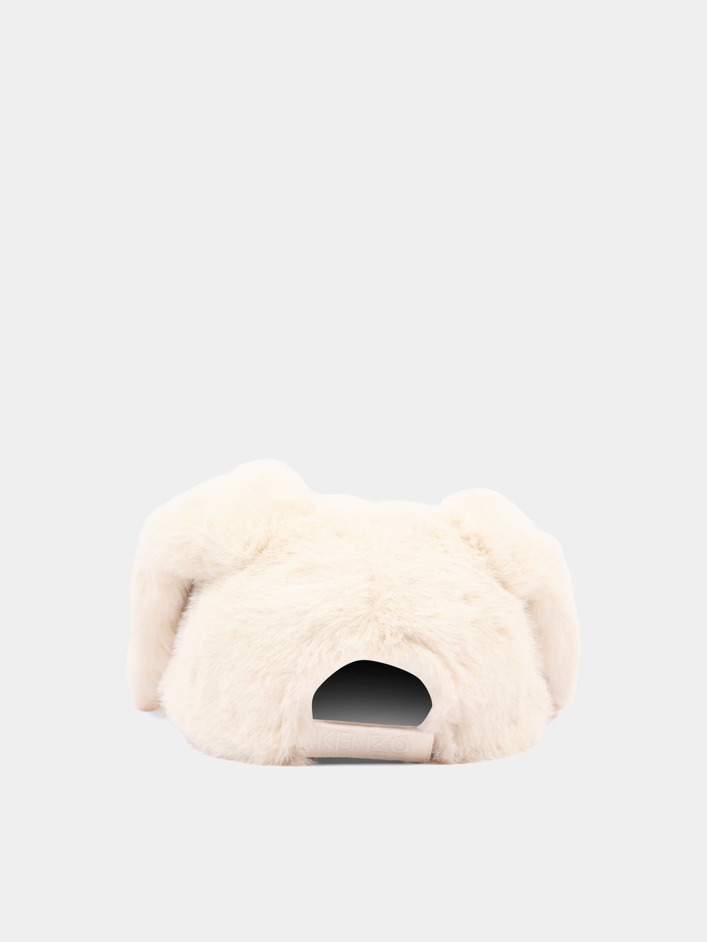 Cappello con visiera beige per bambini,Kenzo Kids,K62176 21G