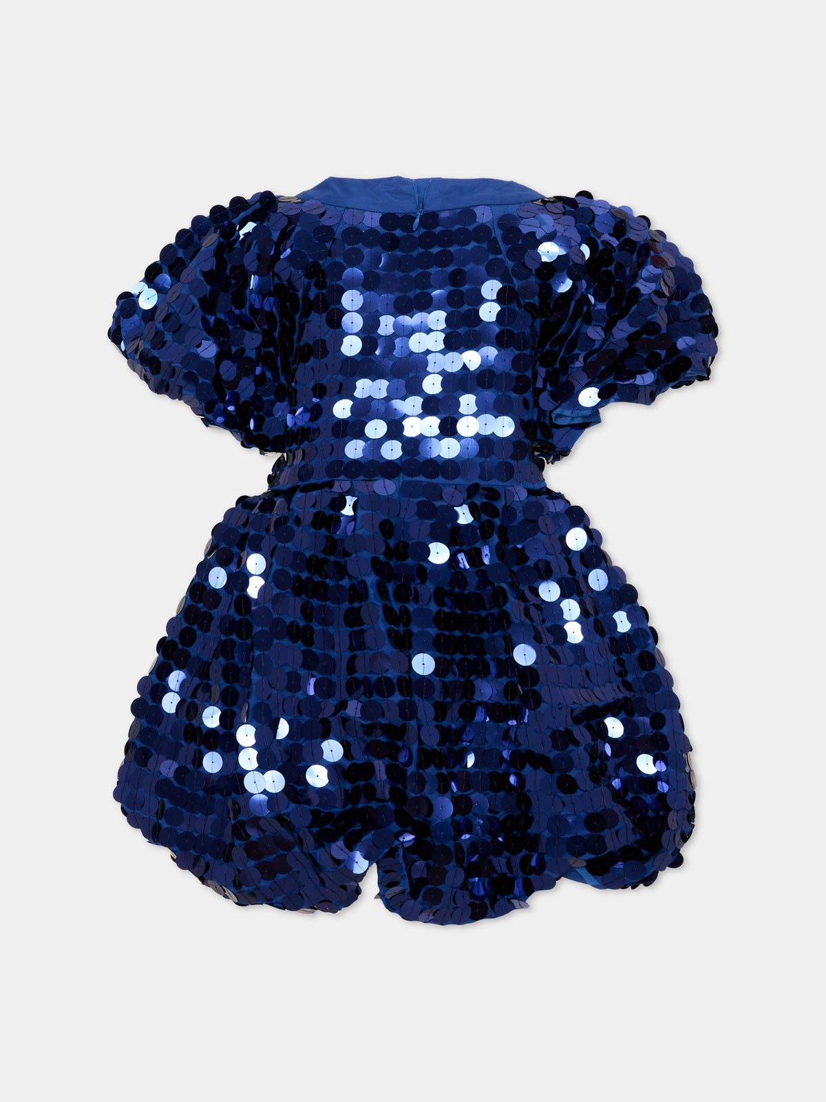 Abito blu per bambina con paillettes,Marc Jacobs,W60981 841