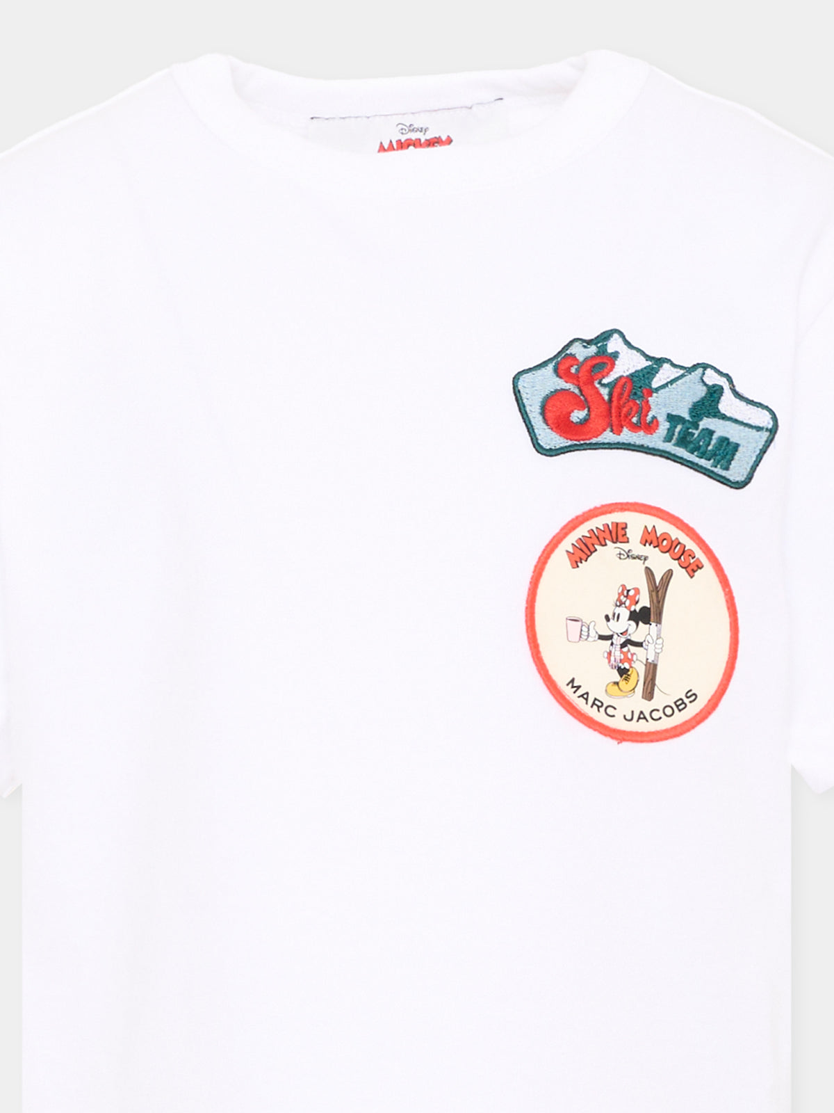 T-shirt bianca per bambina con stampa,Marc Jacobs,W61023 10P