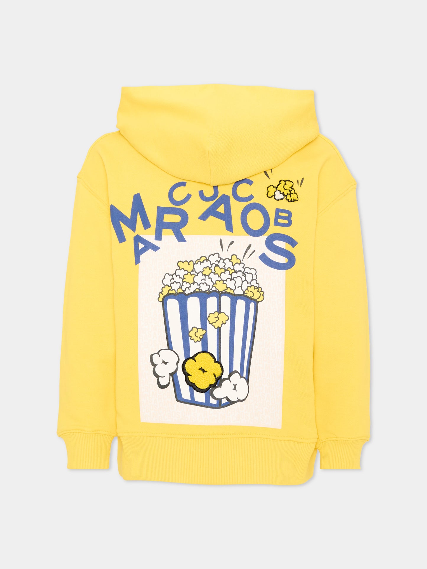 Felpa con cappuccio gialla con stampa,Marc Jacobs,W61037 526