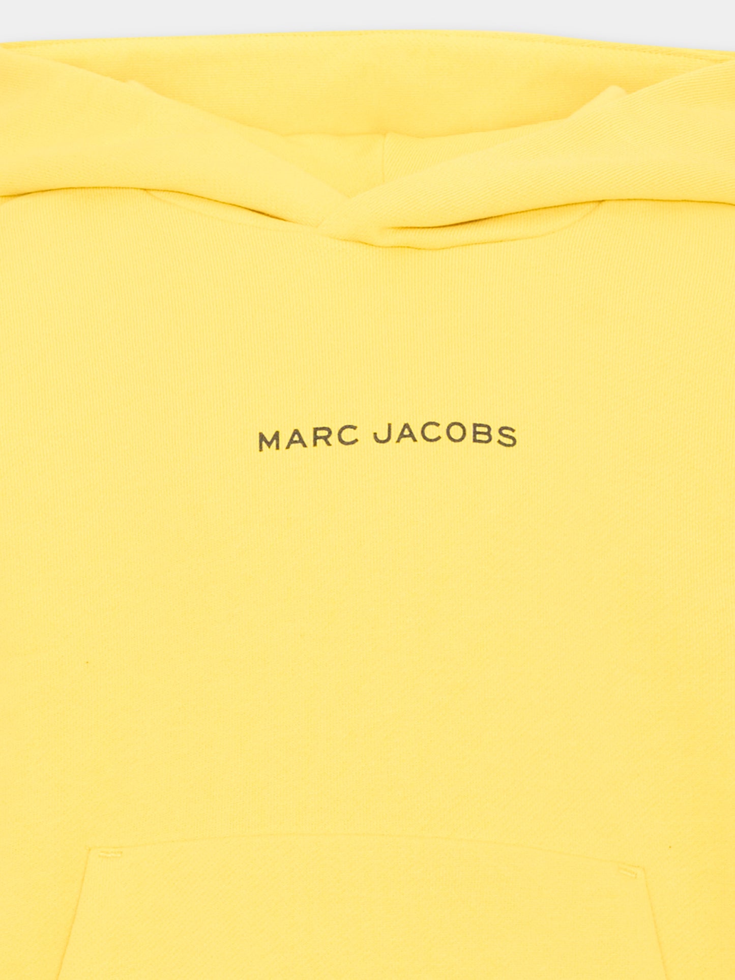 Felpa con cappuccio gialla con stampa,Marc Jacobs,W61037 526