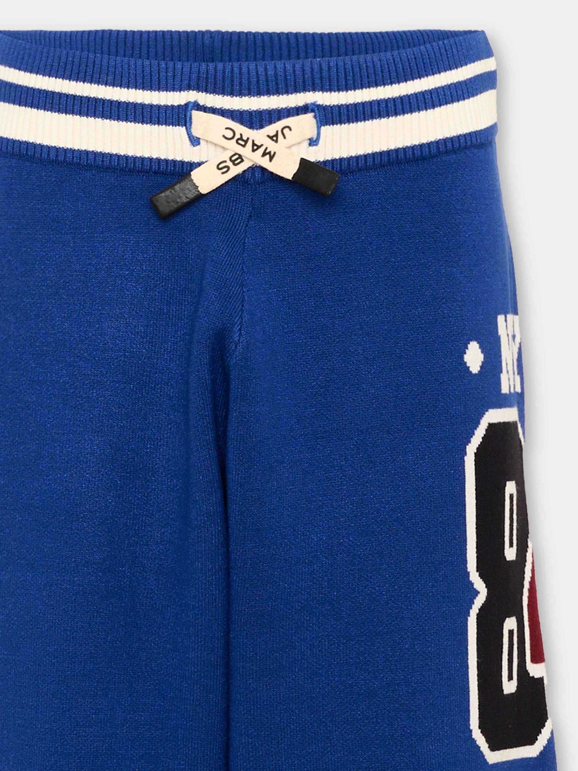 Pantalone blu per bambino con logo,Marc Jacobs,W61050 841