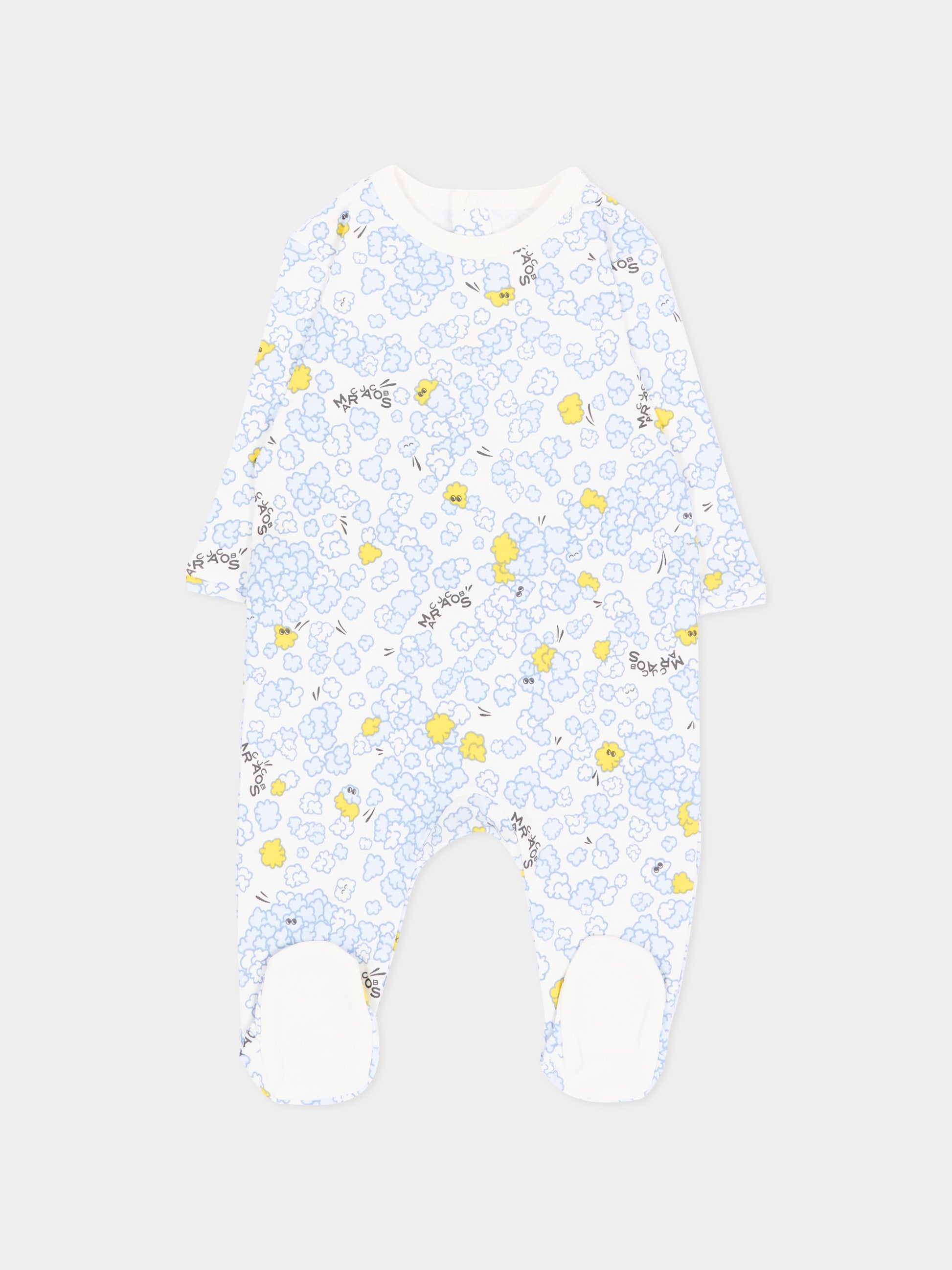 Set Tutine bianco per neonato con stampa,Marc Jacobs,W61075 182