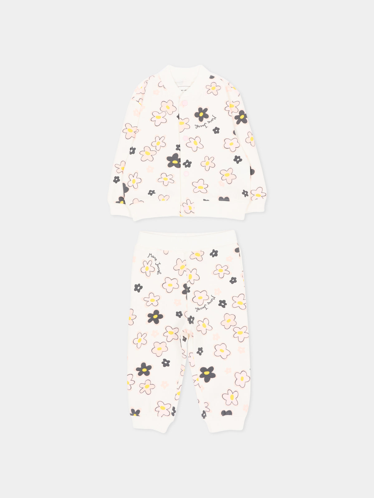 Completo sportivo lungo avorio floreale,Marc Jacobs,W61079 182