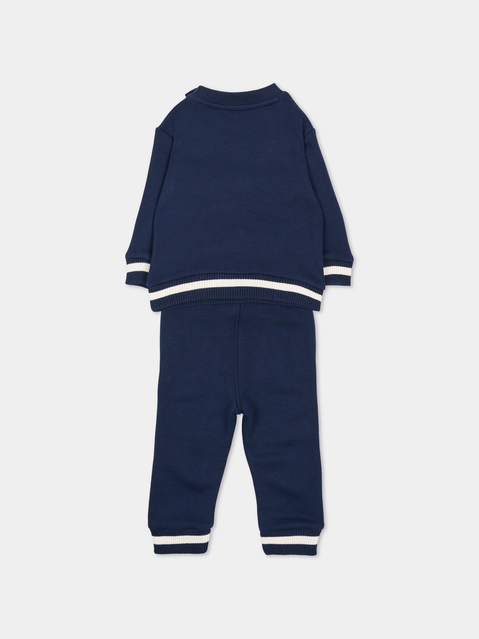 Completo sportivo lungo blu per neonato,Timberland,T61037 849