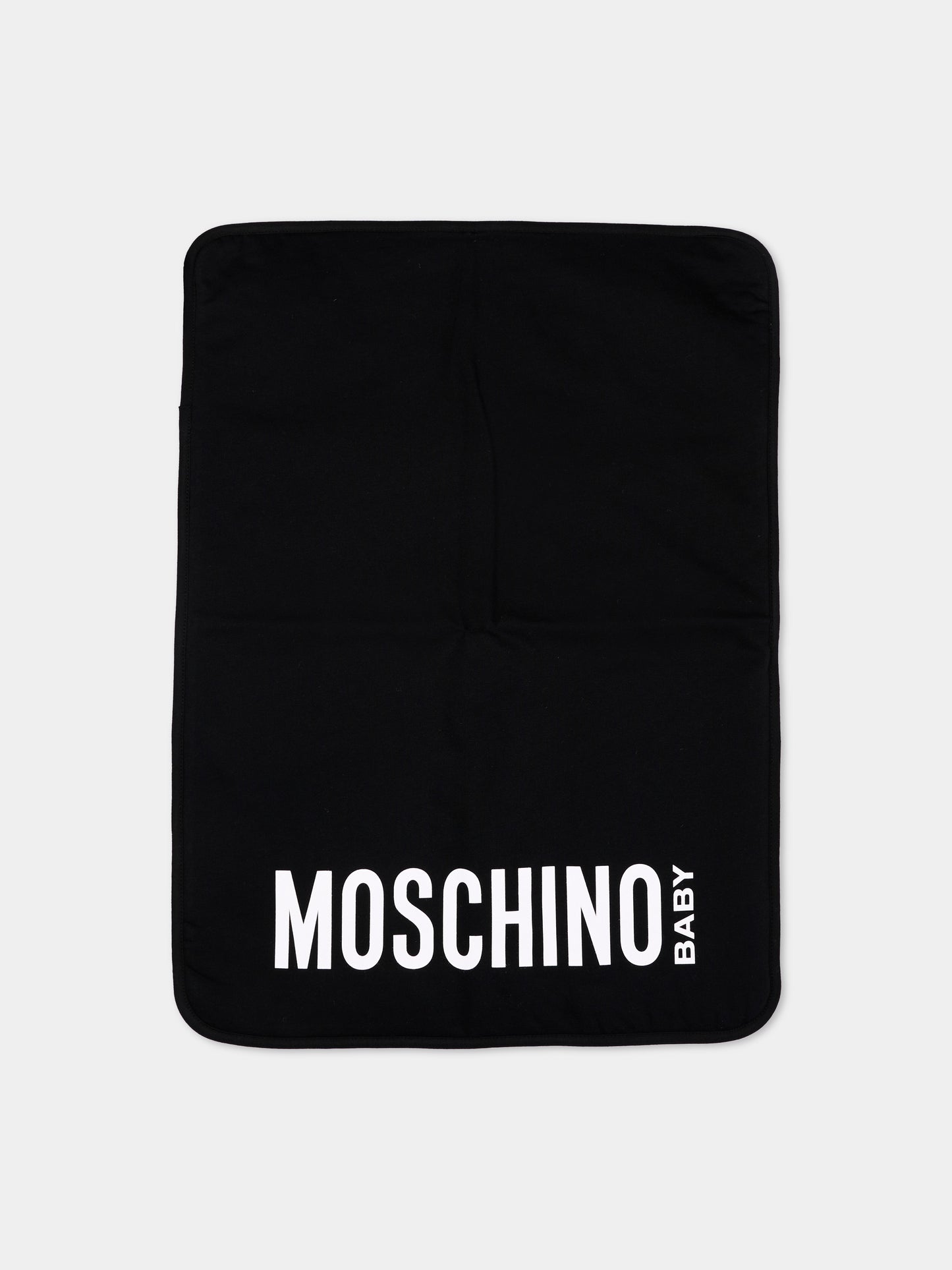 Borsa mamma nera per neonati con Teddy Bear