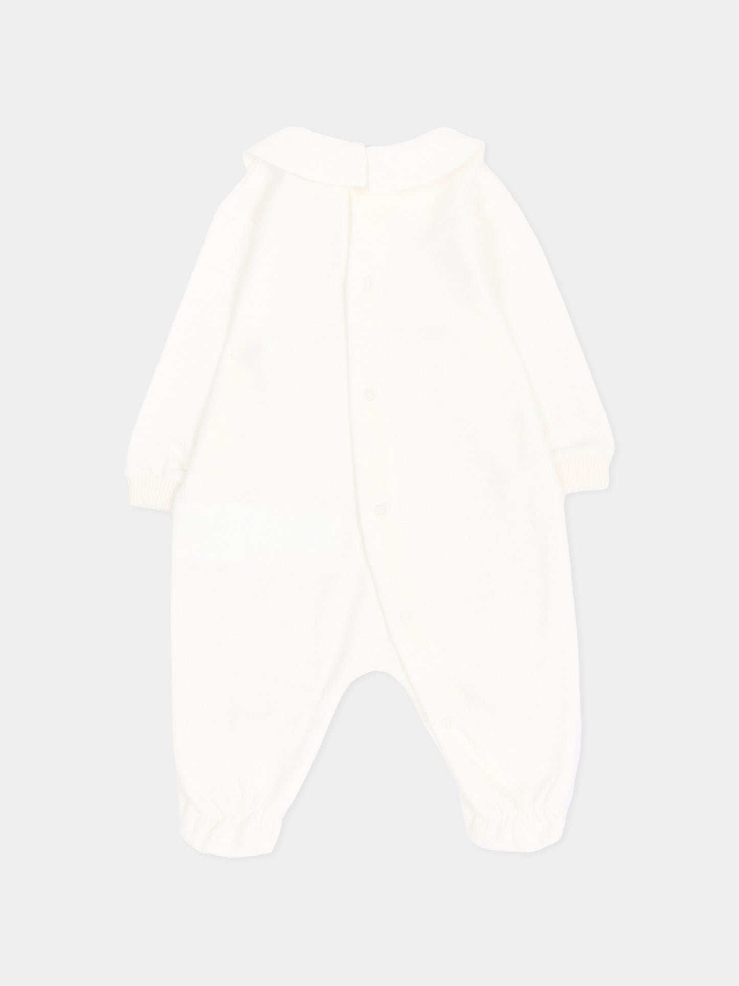 Set tutina avorio per neonati con Teddy Bear,Moschino Kids,MNY08B LCA40 10063