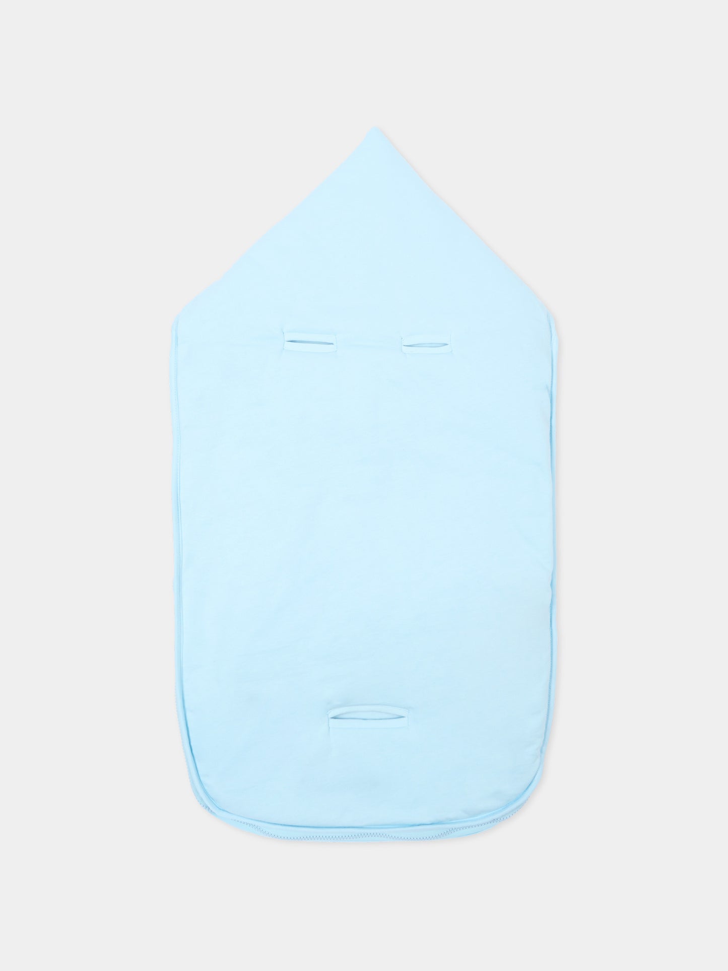 Sacco nanna azzurro per neonato con Teddy Bear,Moschino Kids,MUE00W LCA40 40304