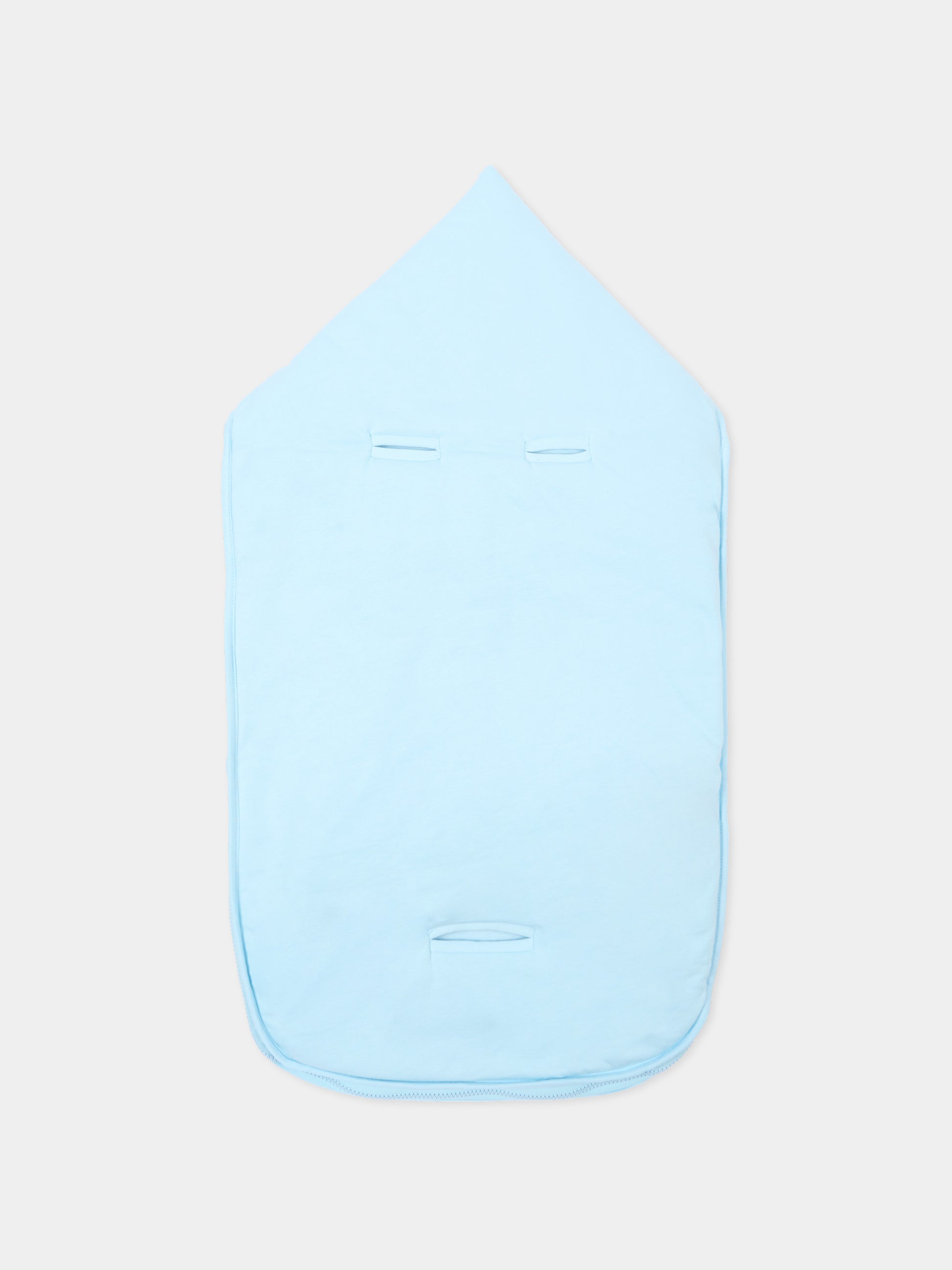 Sacco nanna azzurro per neonato con Teddy Bear,Moschino Kids,MUE00W LCA40 40304