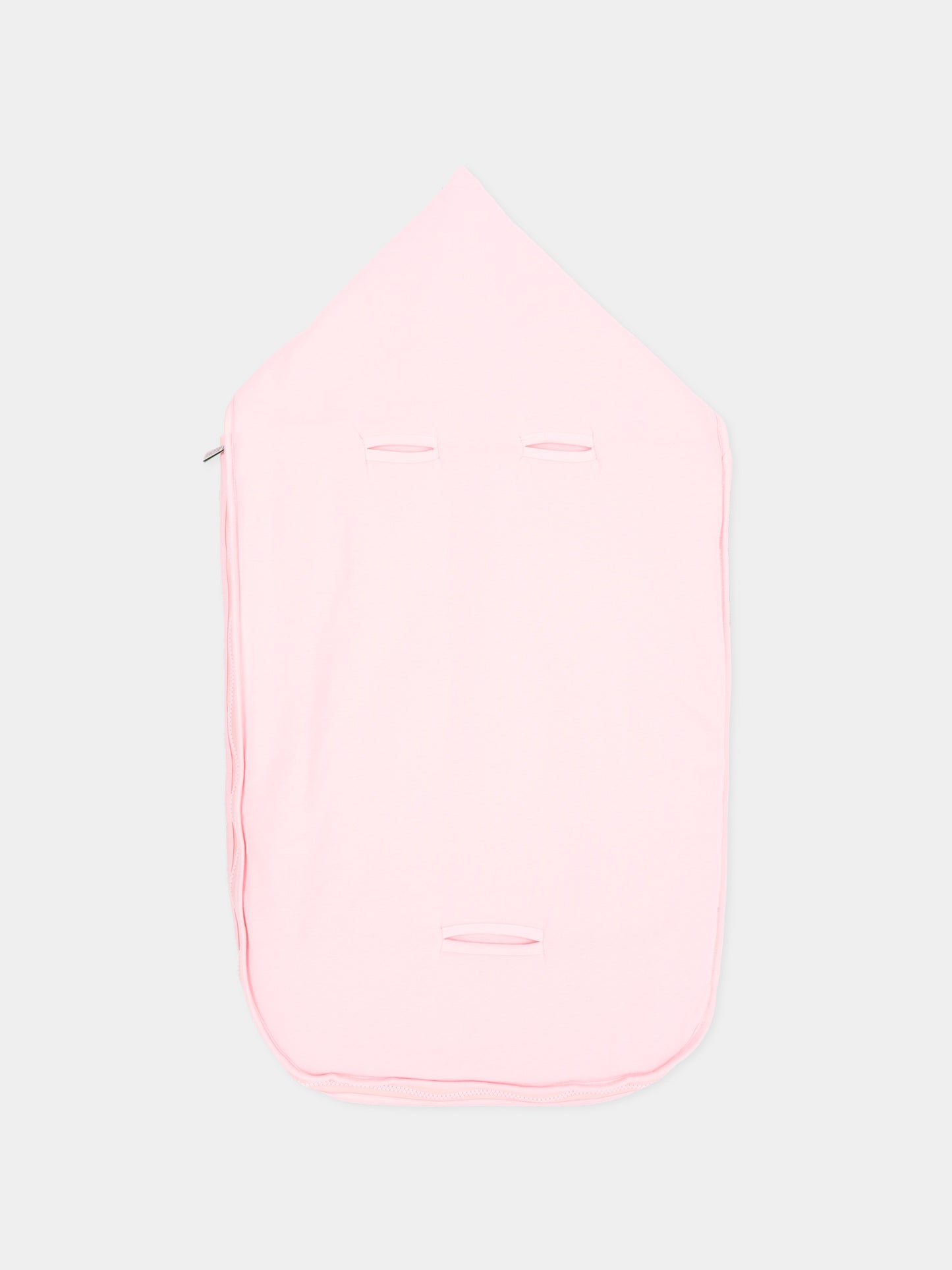 Sacco nanna rosa per neonata con Teddy Bear,Moschino Kids,MUE00W LCA40 50209