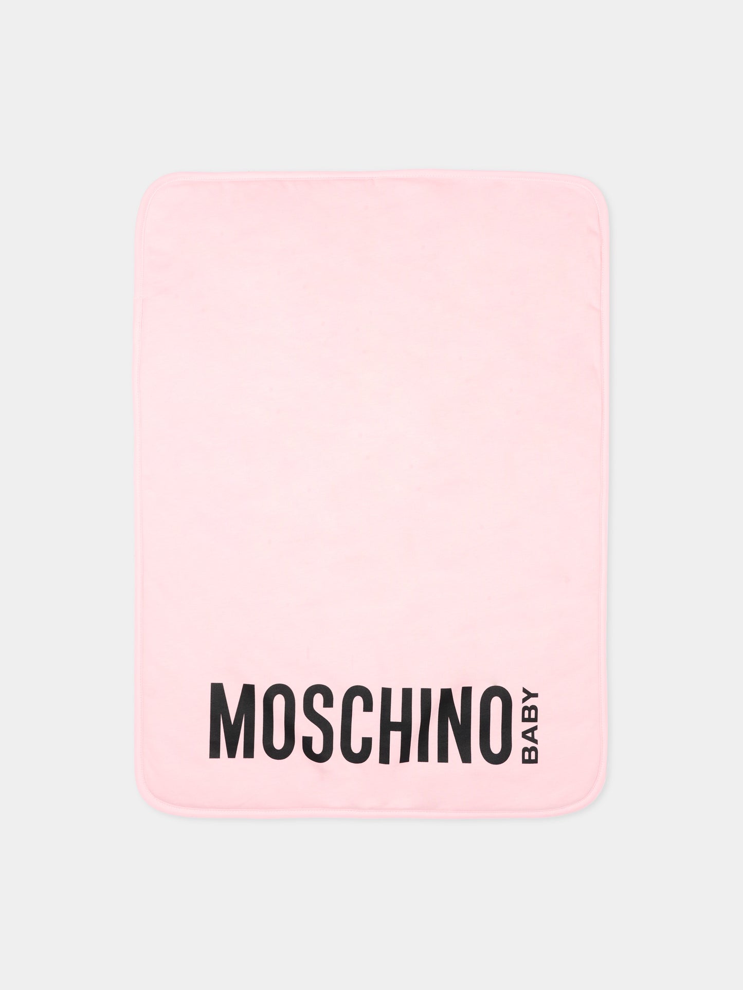 Borsa mamma rosa per neonata con Teddy Bear,Moschino Kids,MUX067 LCA40 50209