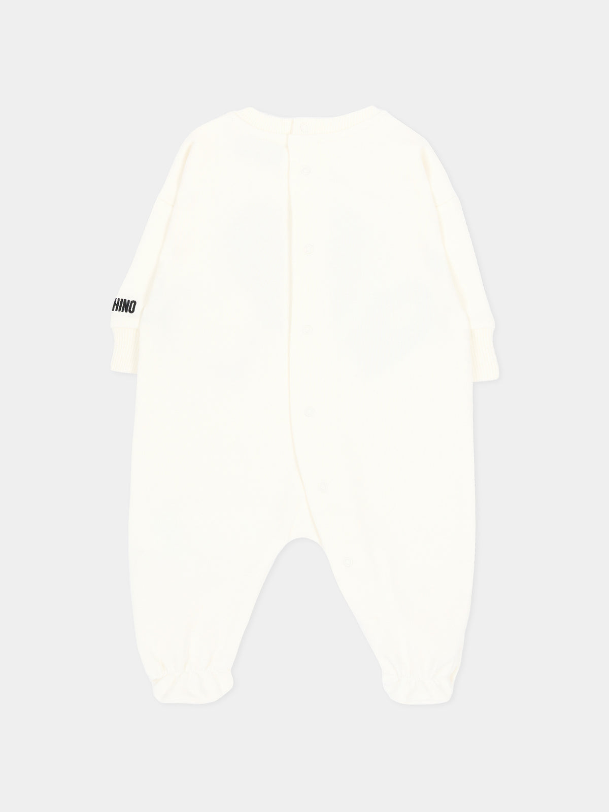 Tutina avorio per neonati Teddy Bear,Moschino Kids,MUY09H LCA93 10063