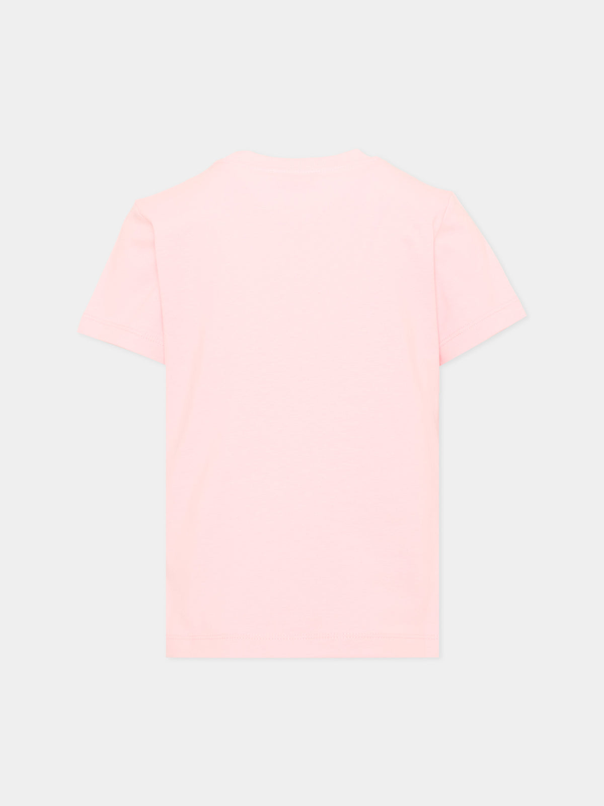 T-Shirt rosa per bambina con Teddy Bear,Moschino Kids,HNM05V LAA10 50209